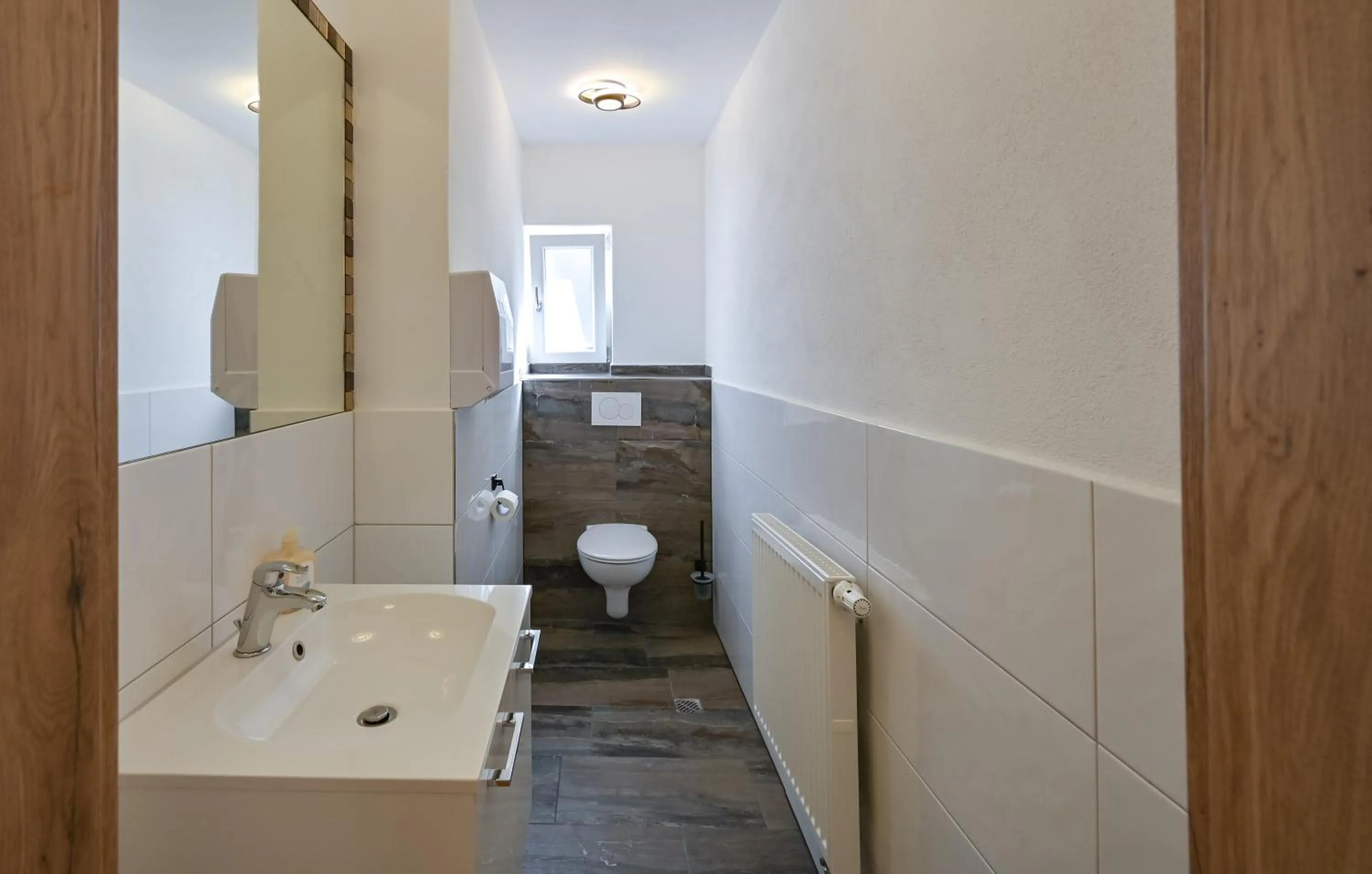 Toilet in Pension Freiheit