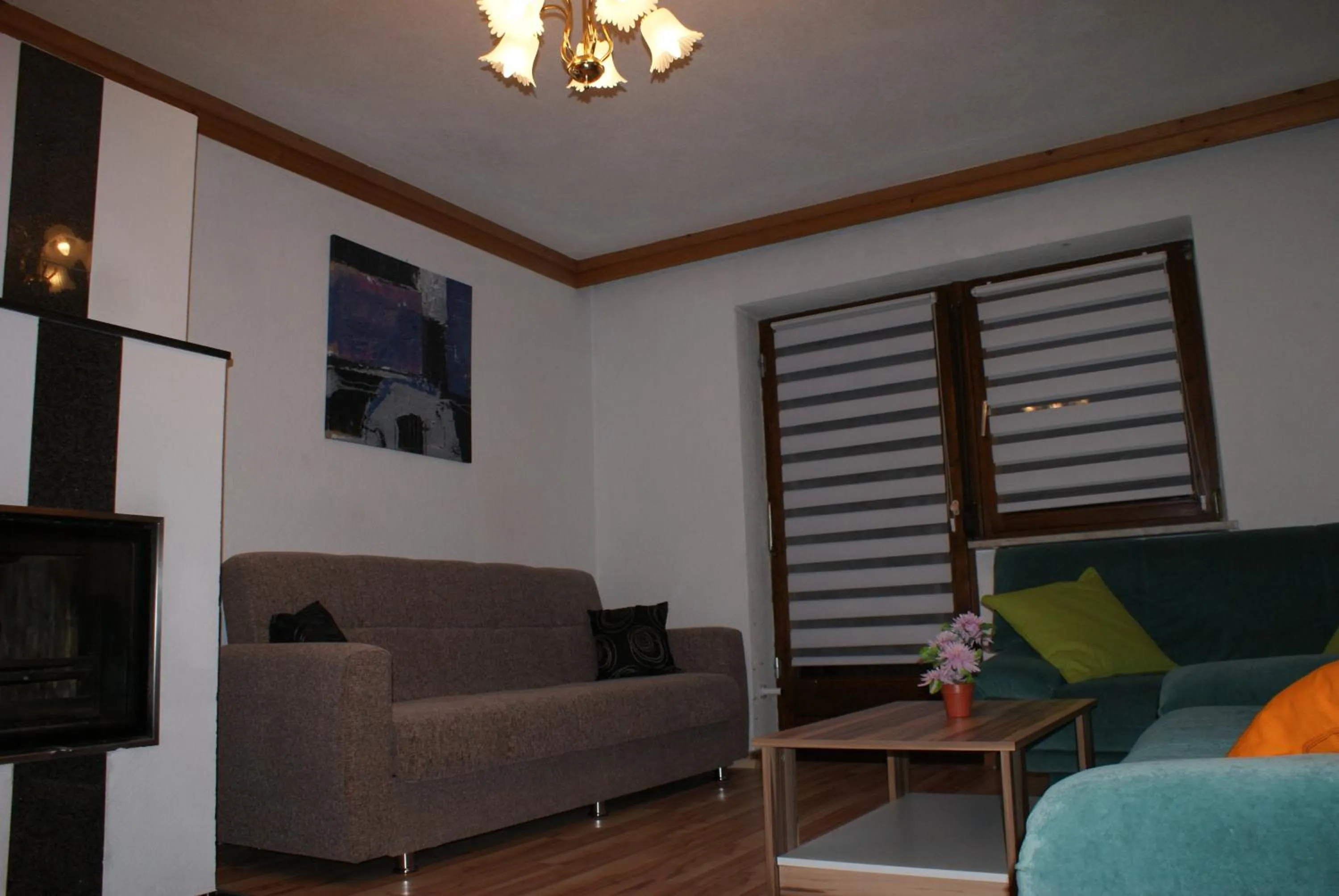 Living room in Ferienhaus Waldesruh