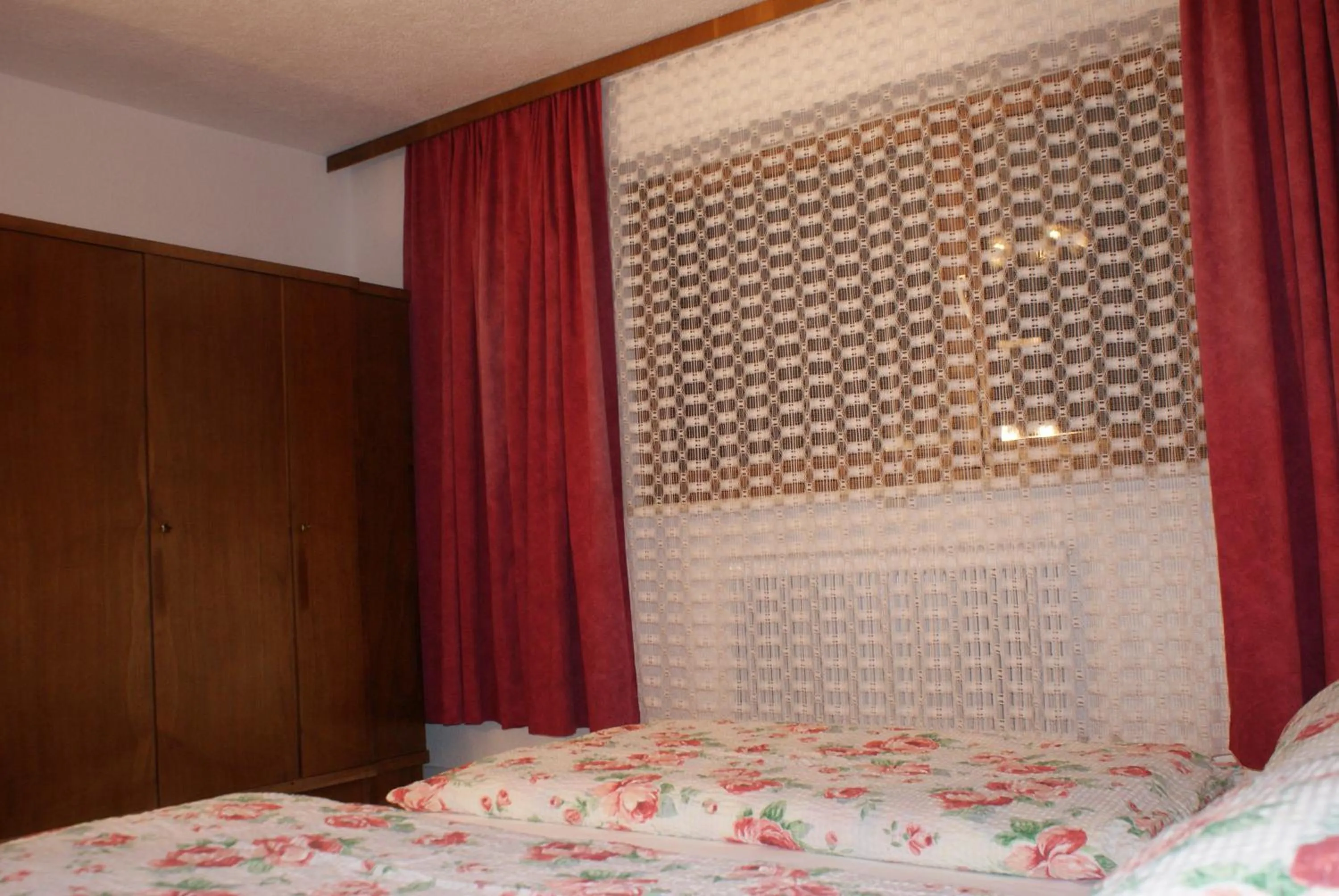 Bed in Ferienhaus Waldesruh