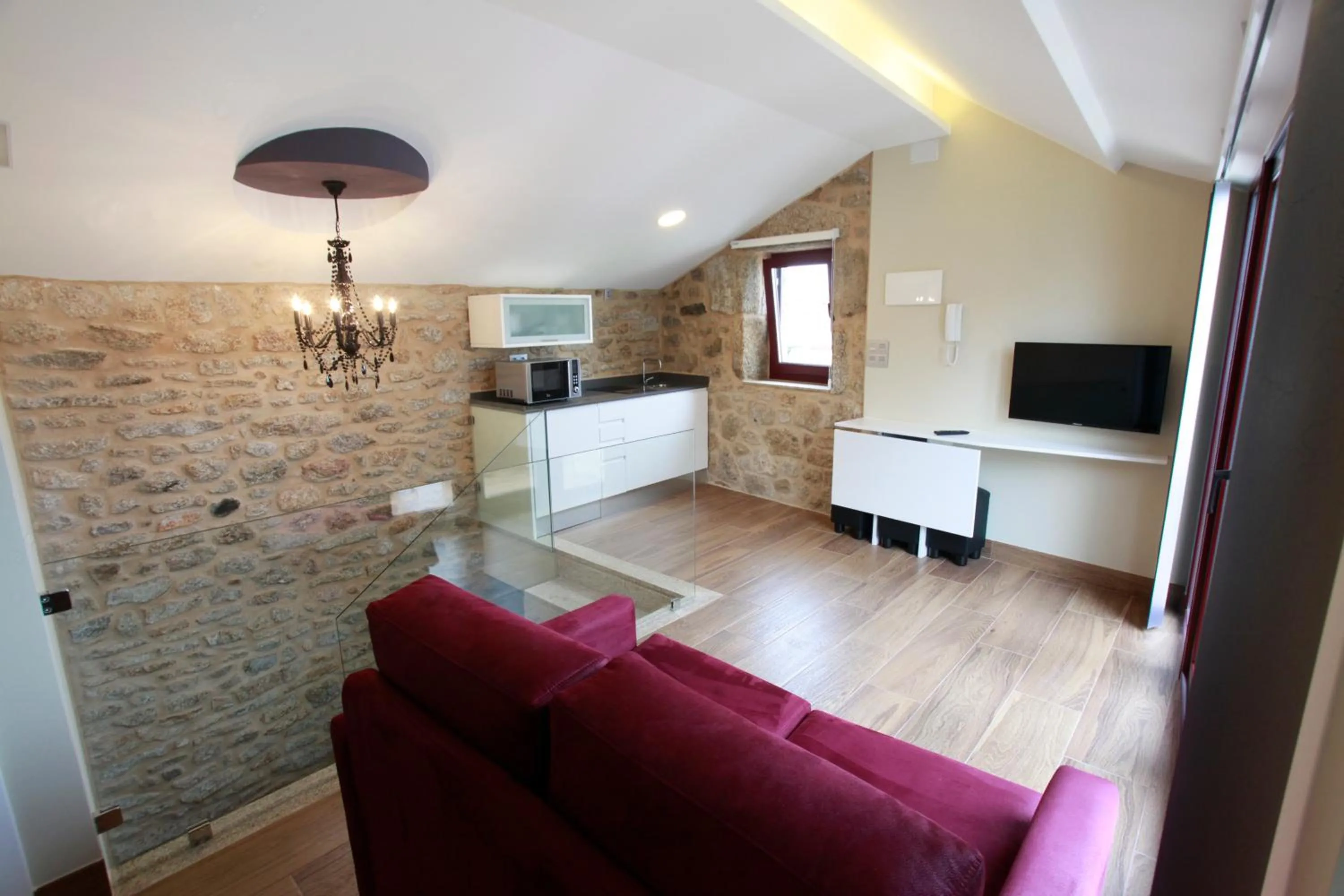 Living room in Apartamentos Praia do Capitàn