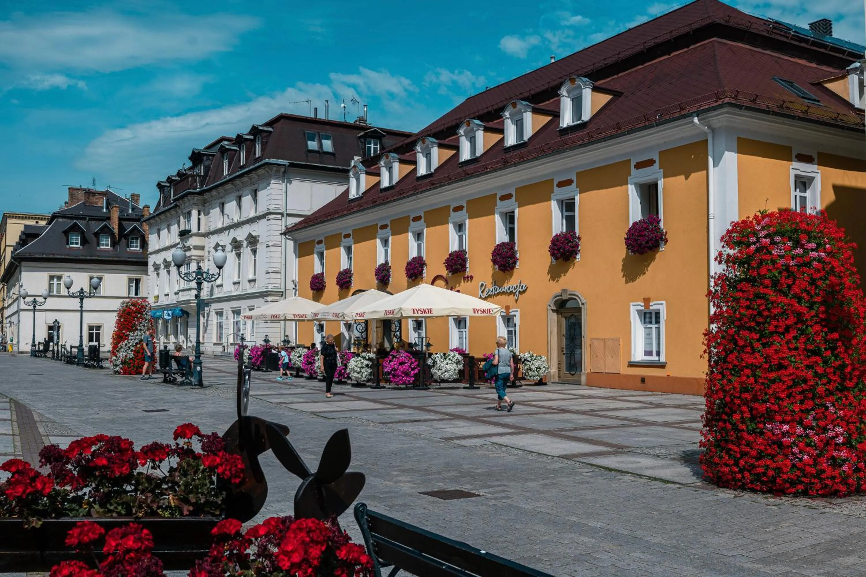 Property building in Hotel Restauracja Caspar