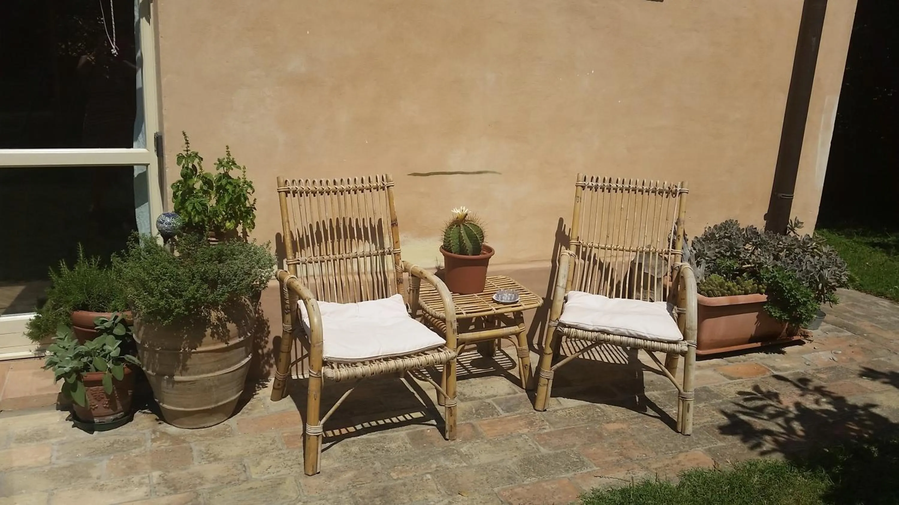 Garden in B&B La Palazza