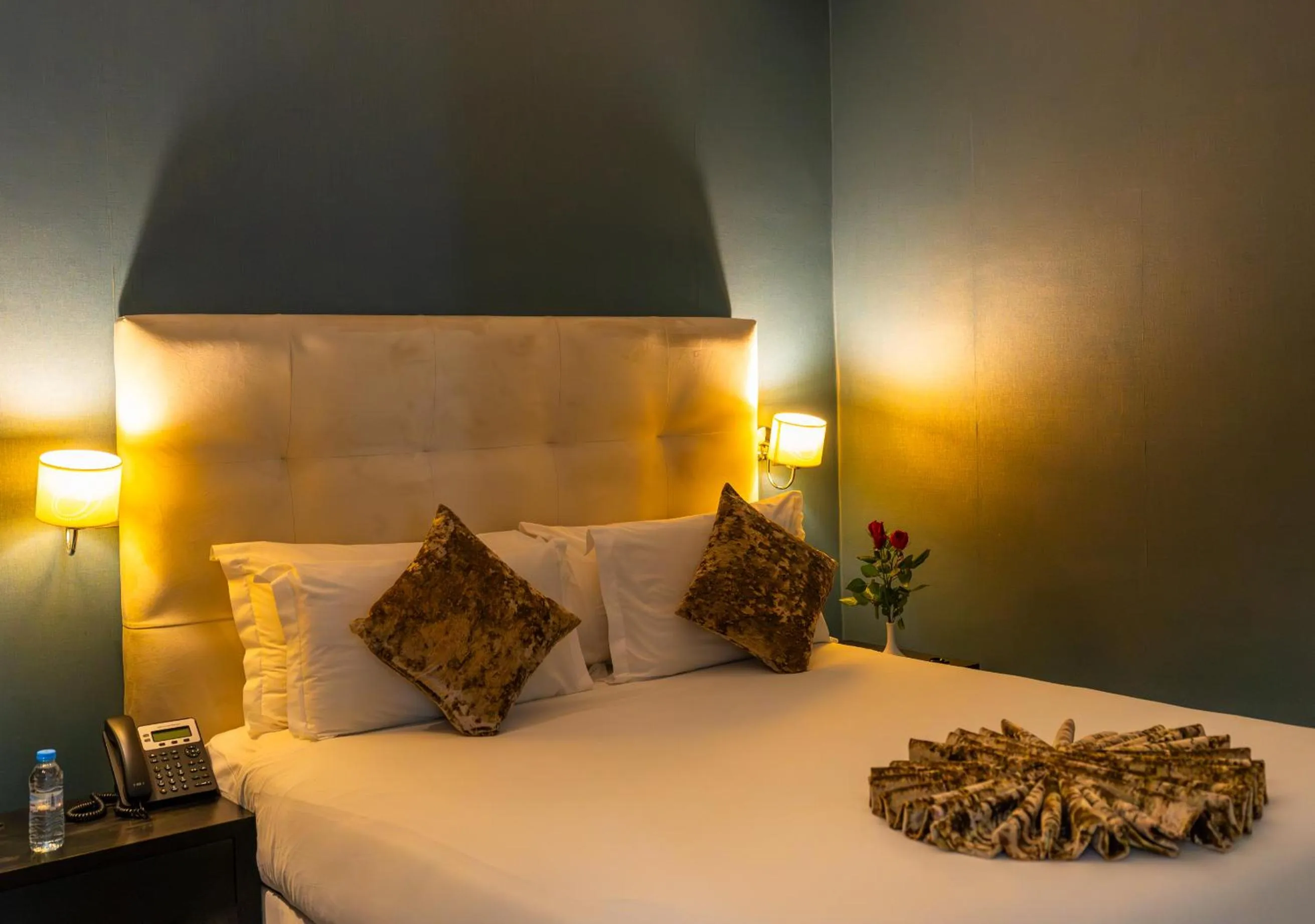 Bed in The Fourteen Luxury Boutique Hotel