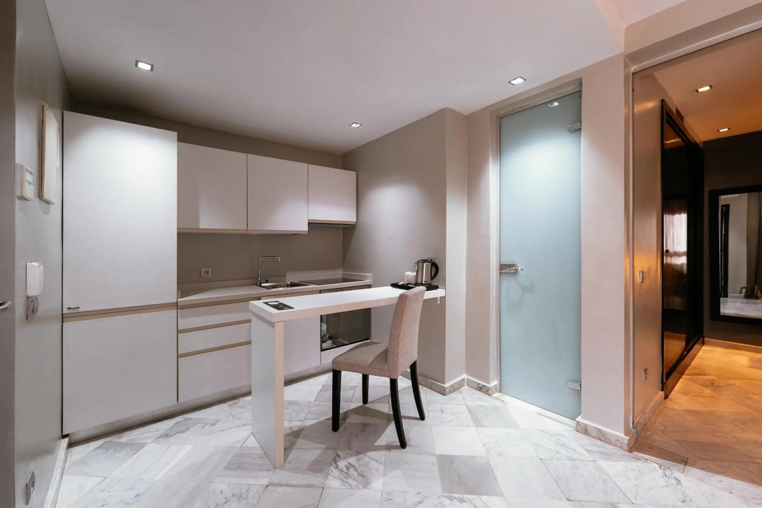 Kitchen or kitchenette in The Fourteen Luxury Boutique Hotel