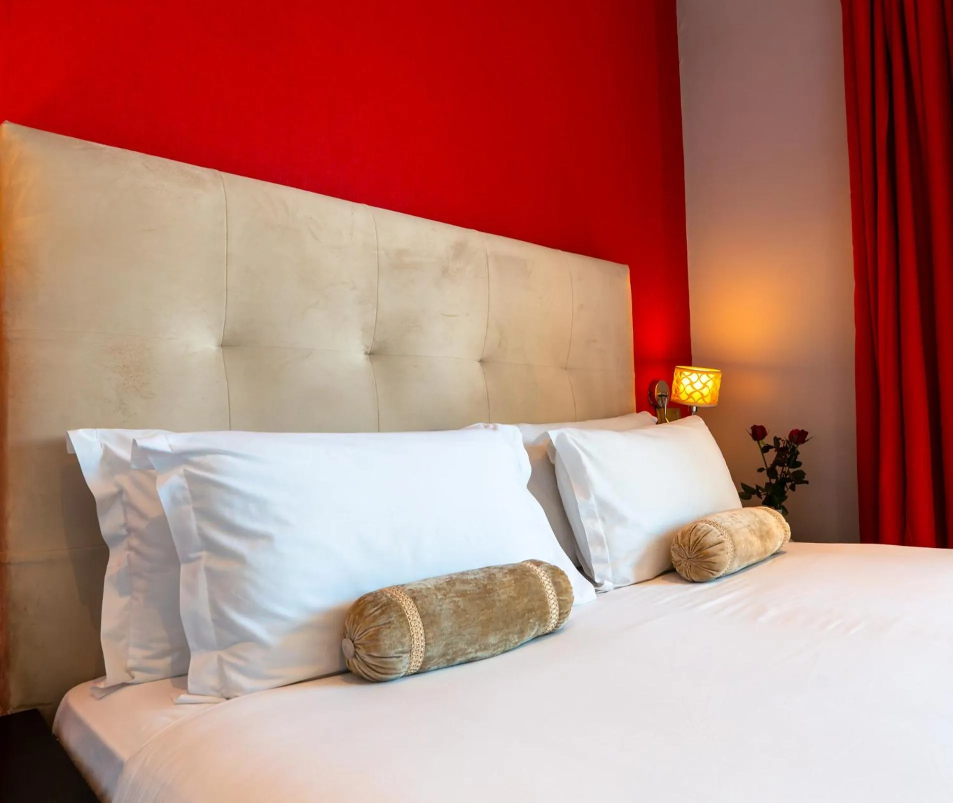 Bed in The Fourteen Luxury Boutique Hotel