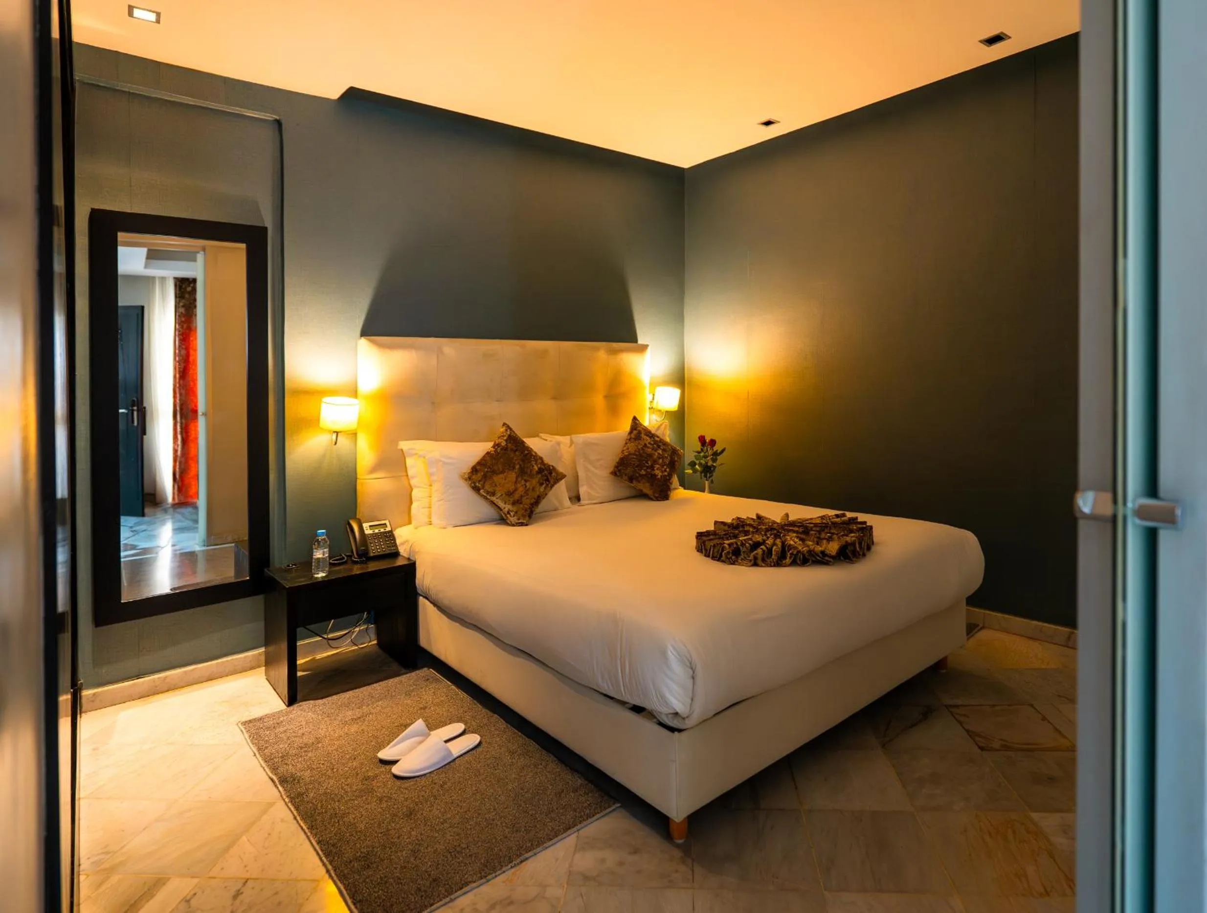 Bed in The Fourteen Luxury Boutique Hotel