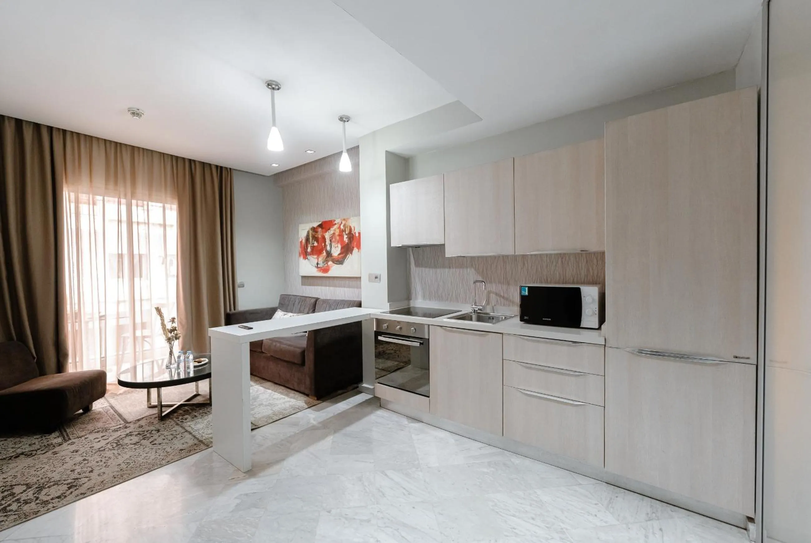 Kitchen or kitchenette in The Fourteen Luxury Boutique Hotel