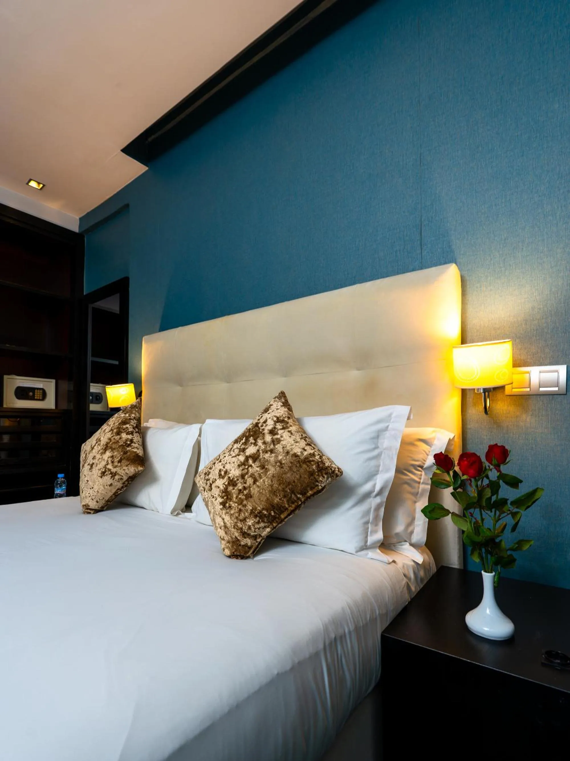 Bed in The Fourteen Luxury Boutique Hotel