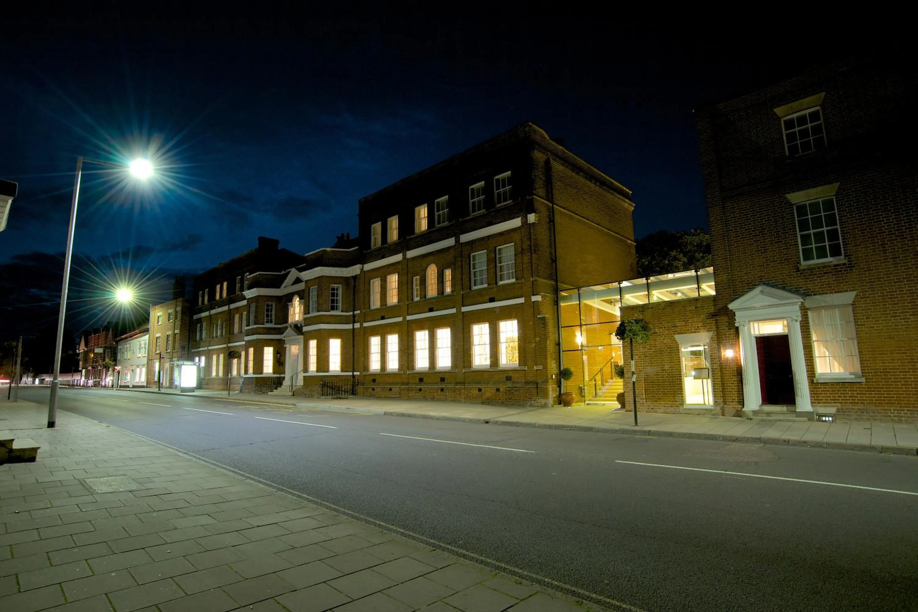 Facade/entrance in GreyFriars