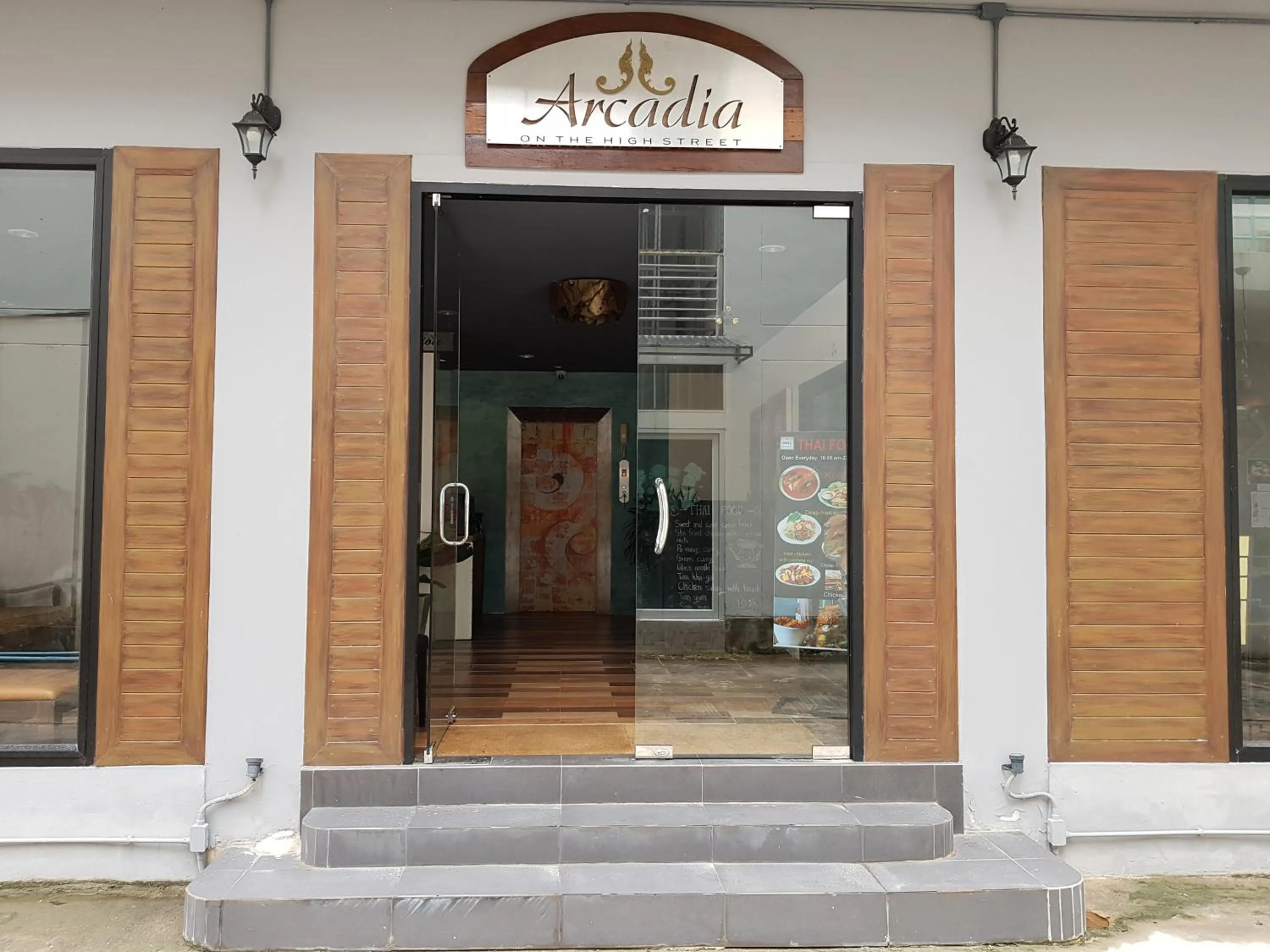 Facade/entrance in Arcadia Maephim Serviced Apartments