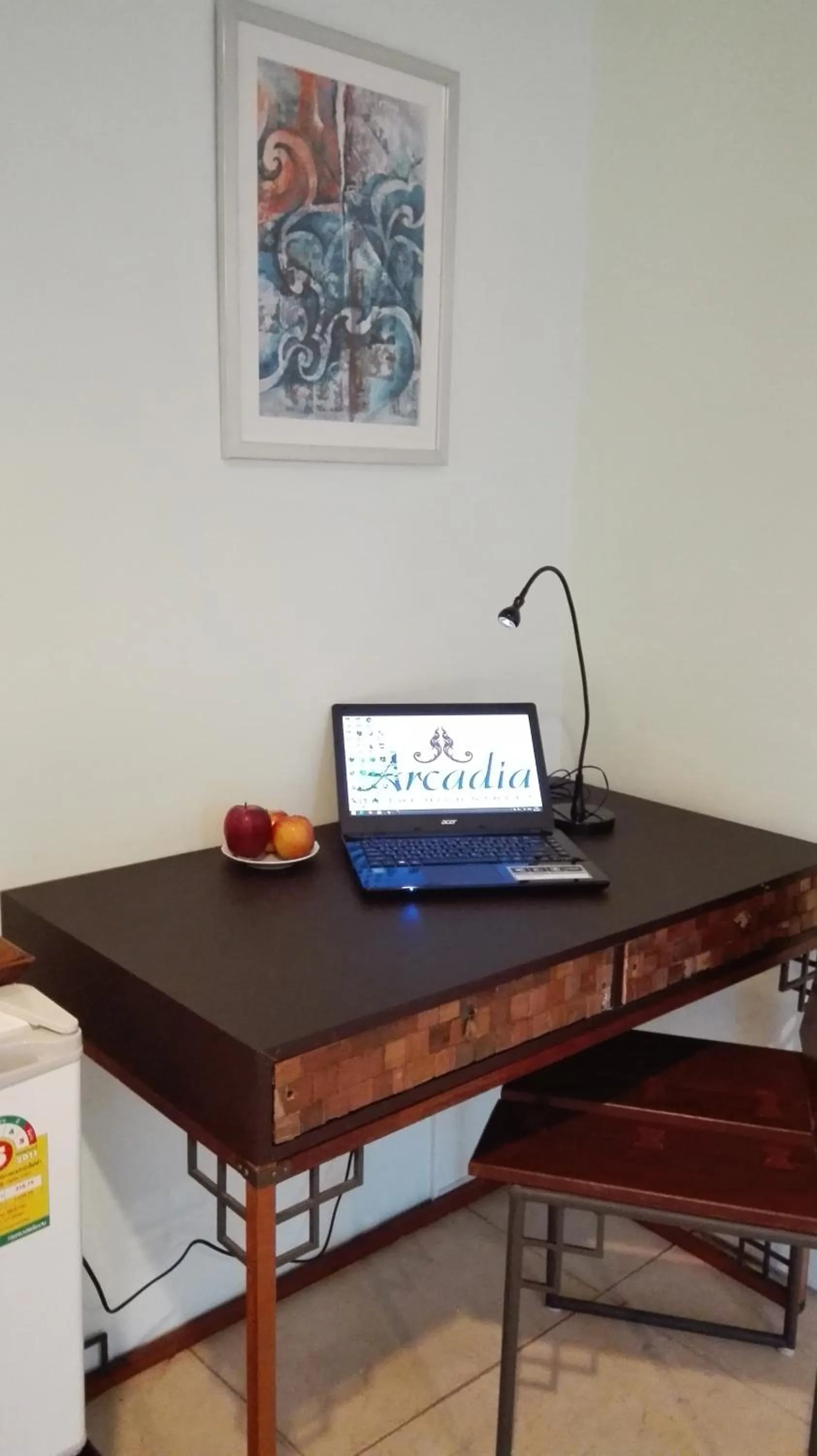 Decorative detail in Arcadia Maephim Serviced Apartments