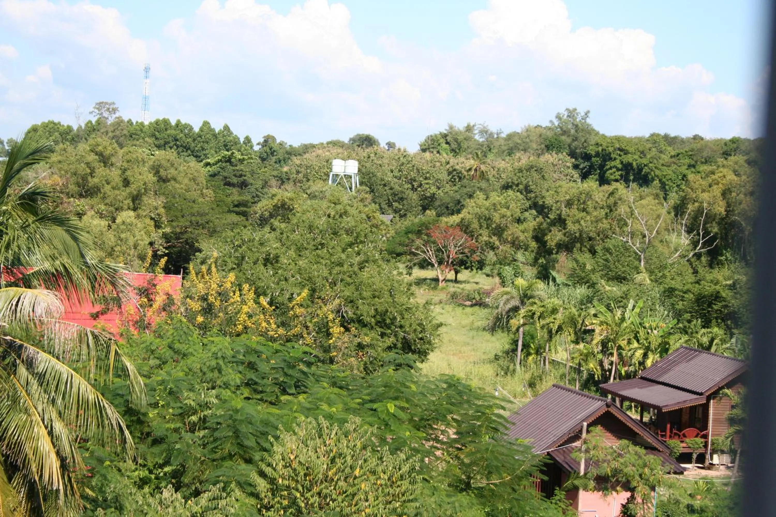 Garden view in Arcadia Maephim Serviced Apartments