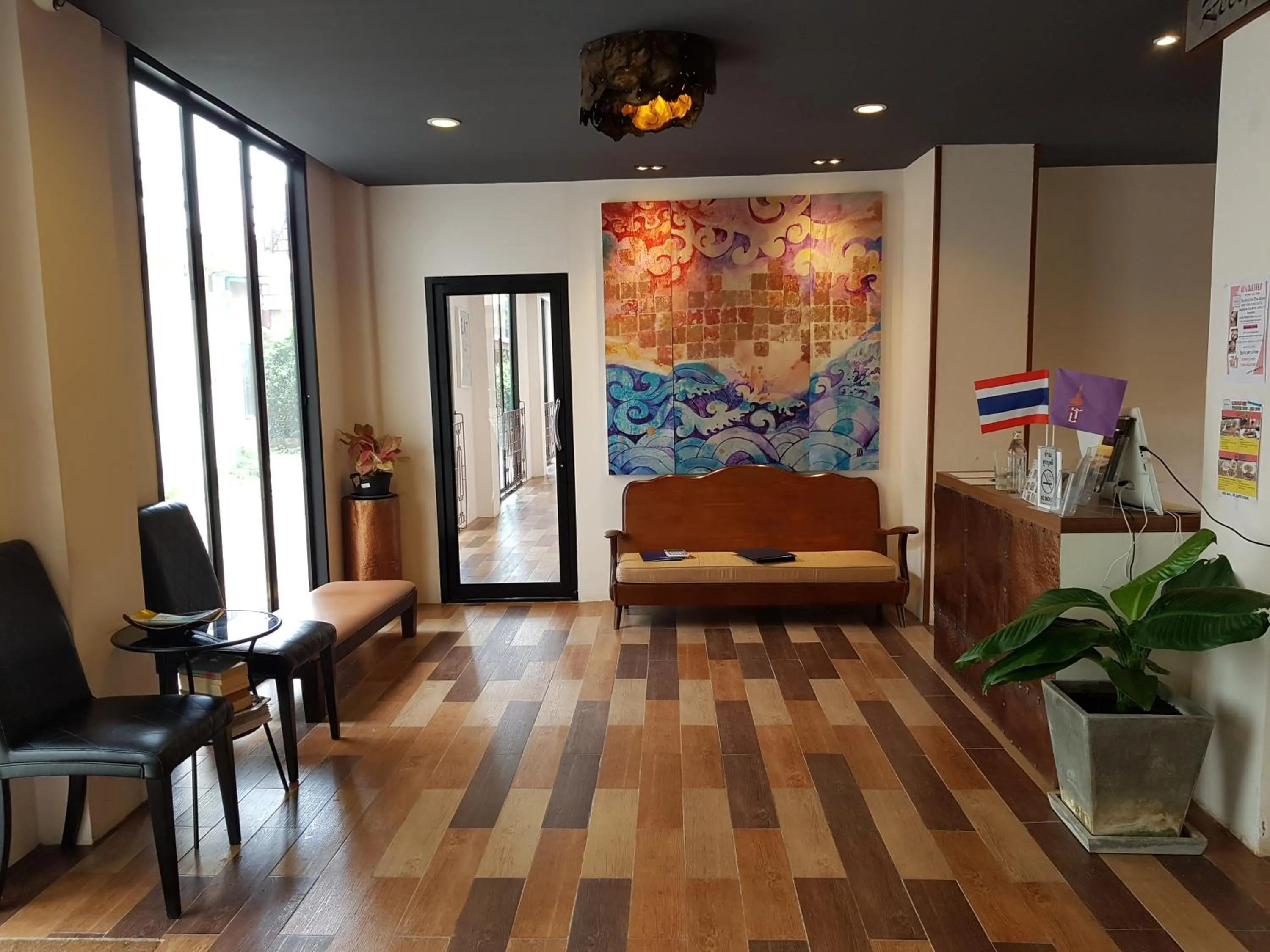 Lobby or reception in Arcadia Maephim Serviced Apartments