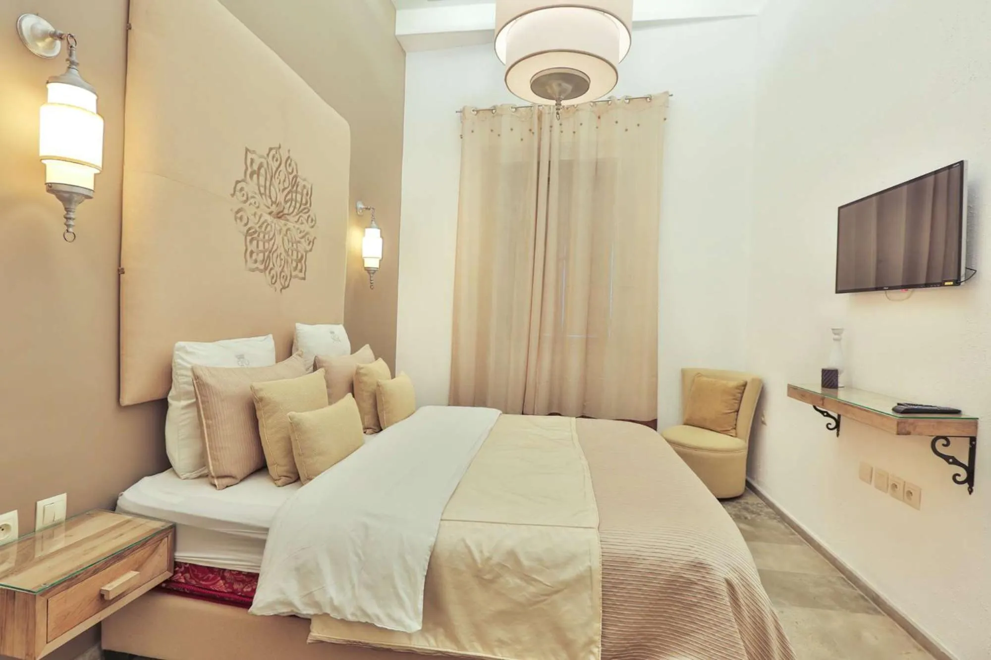 Bedroom in Riad Raoud Rayhane