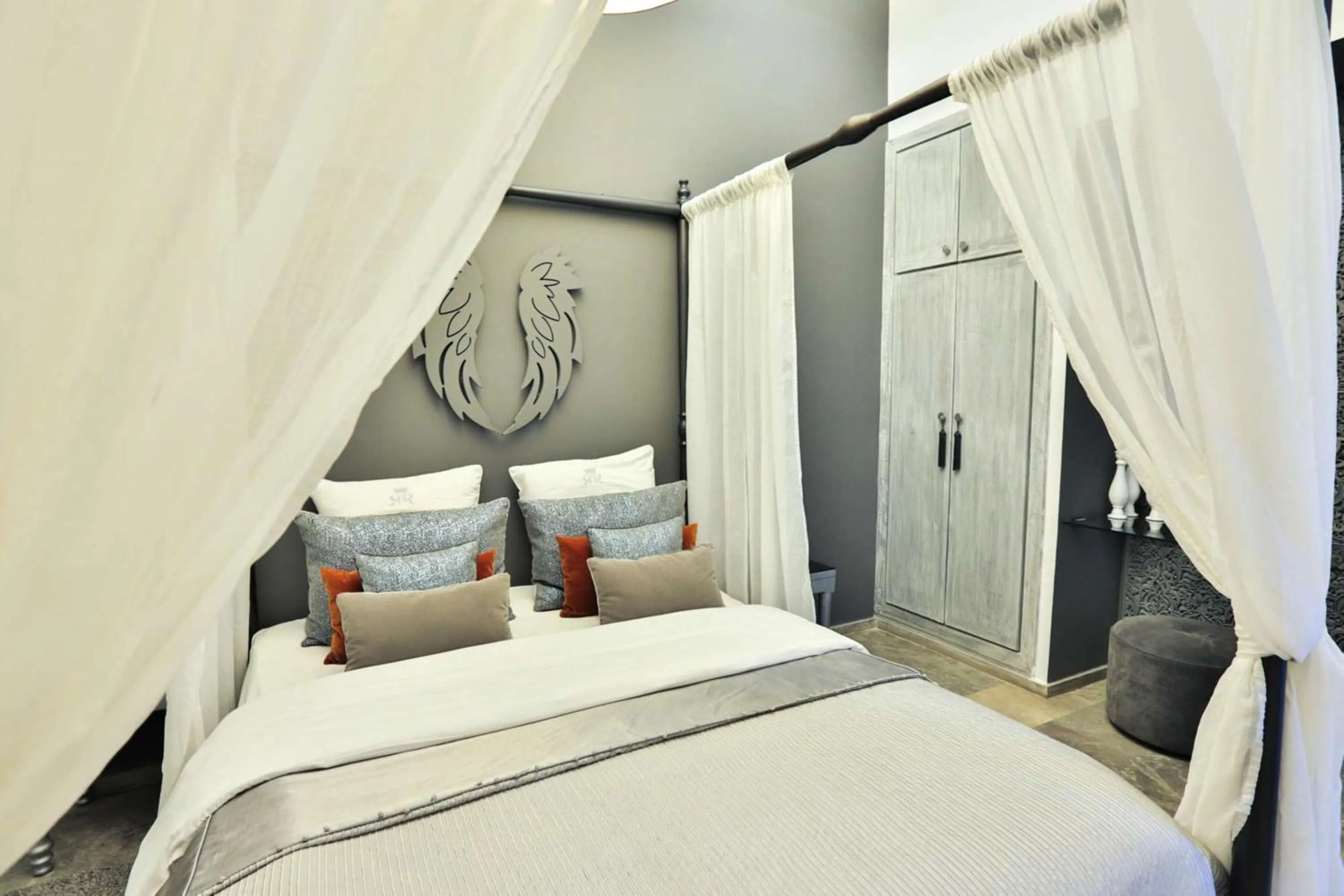 Bedroom in Riad Raoud Rayhane