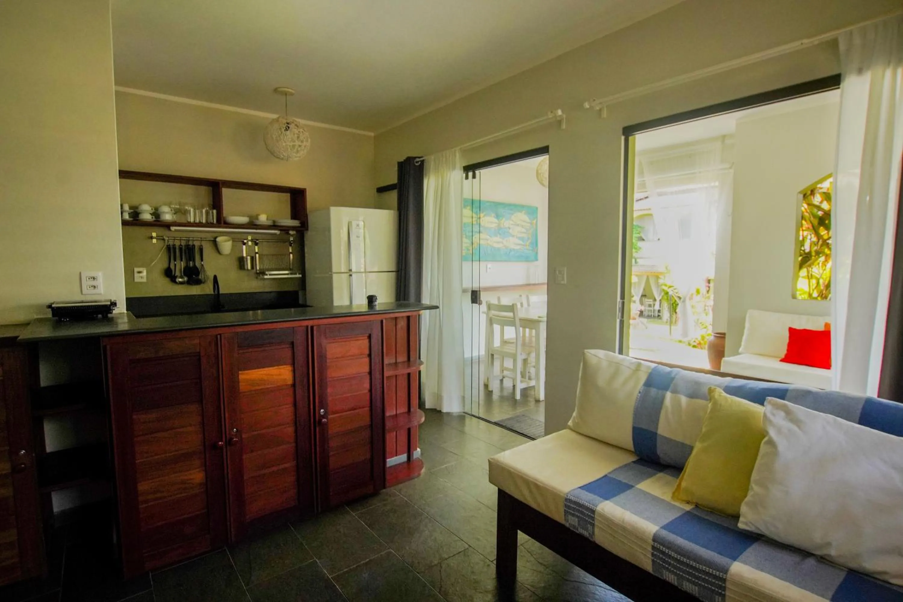 Kitchen or kitchenette in Flor da Mata