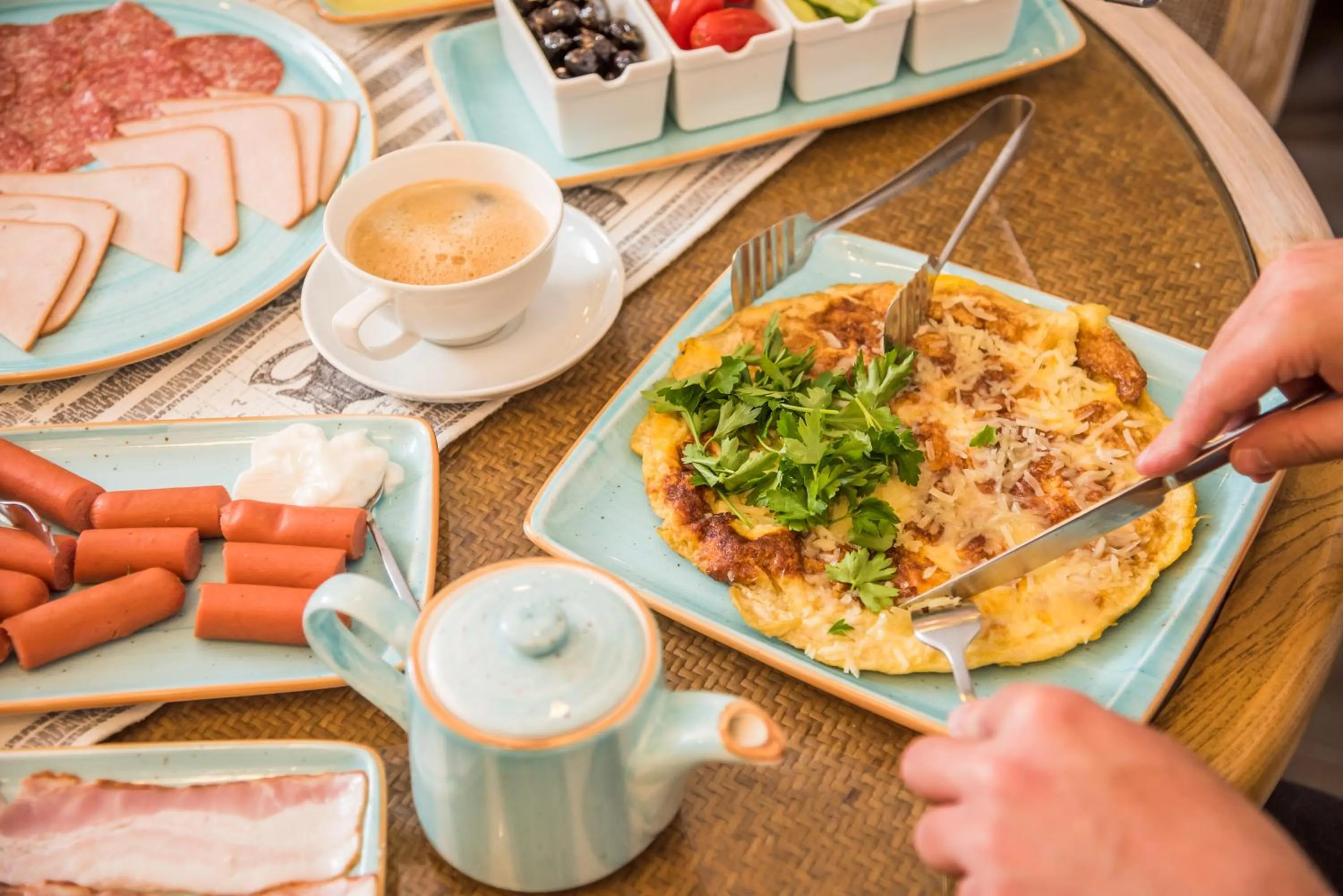 Coffee/tea facilities in Aqua Mare Hotel