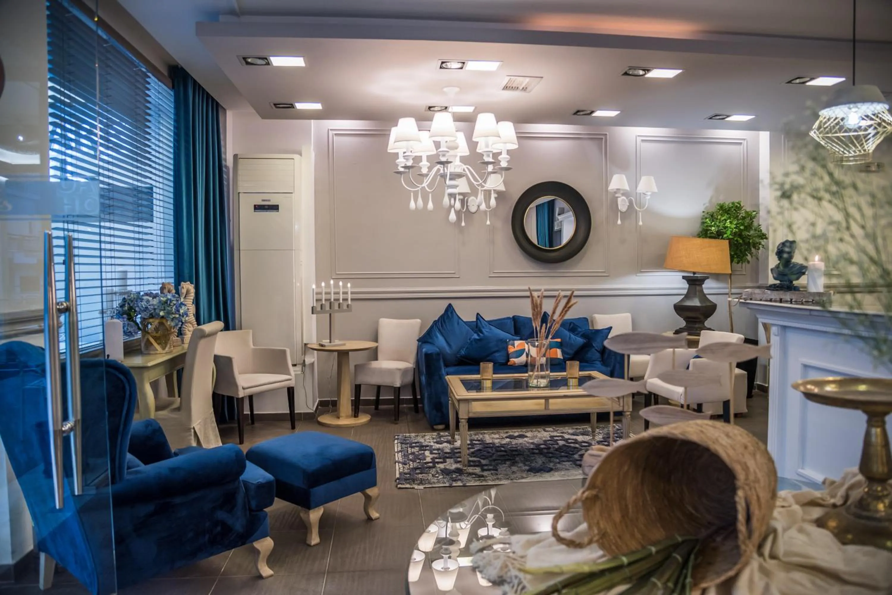 Lobby or reception in Aqua Mare Hotel