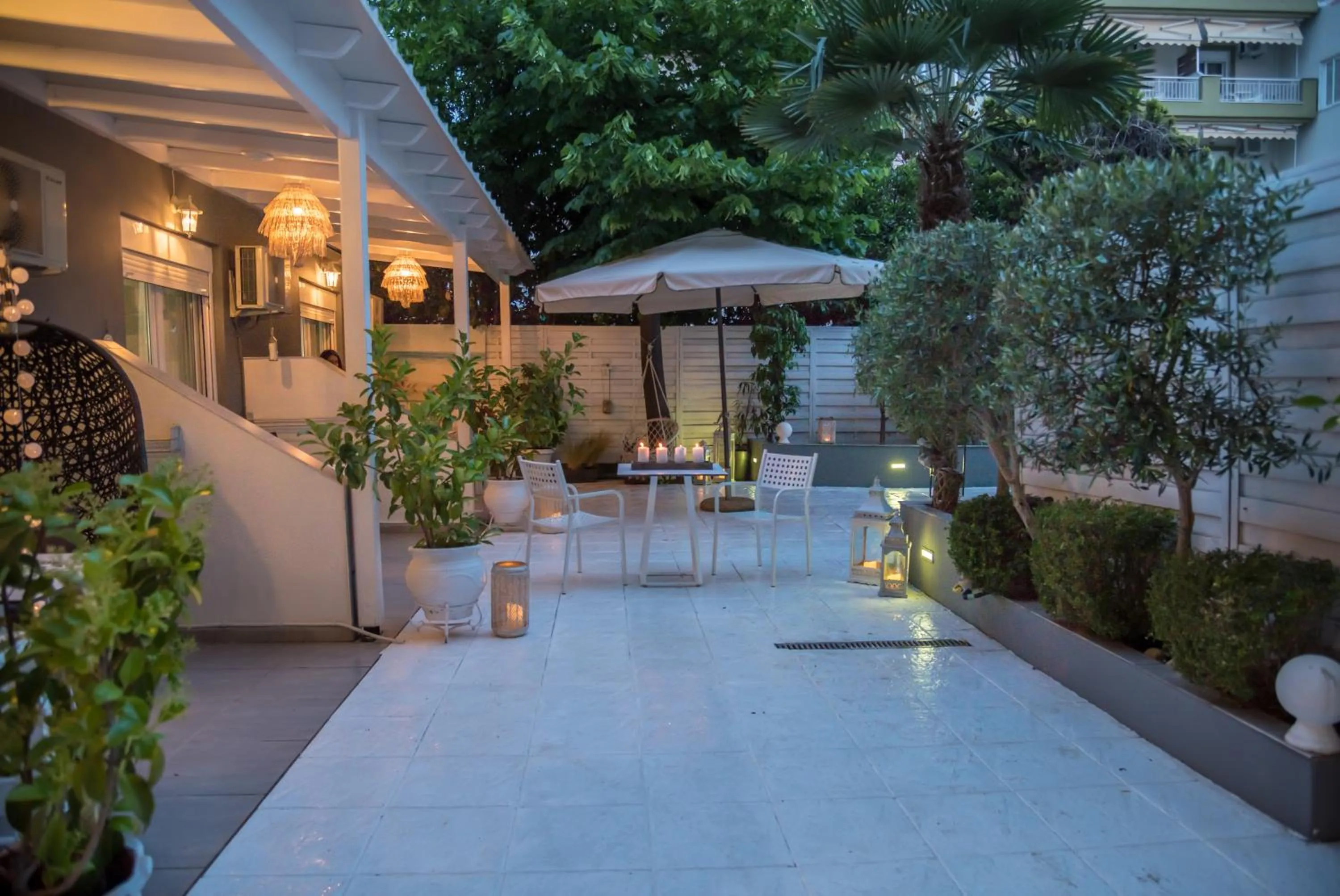 Garden in Aqua Mare Hotel