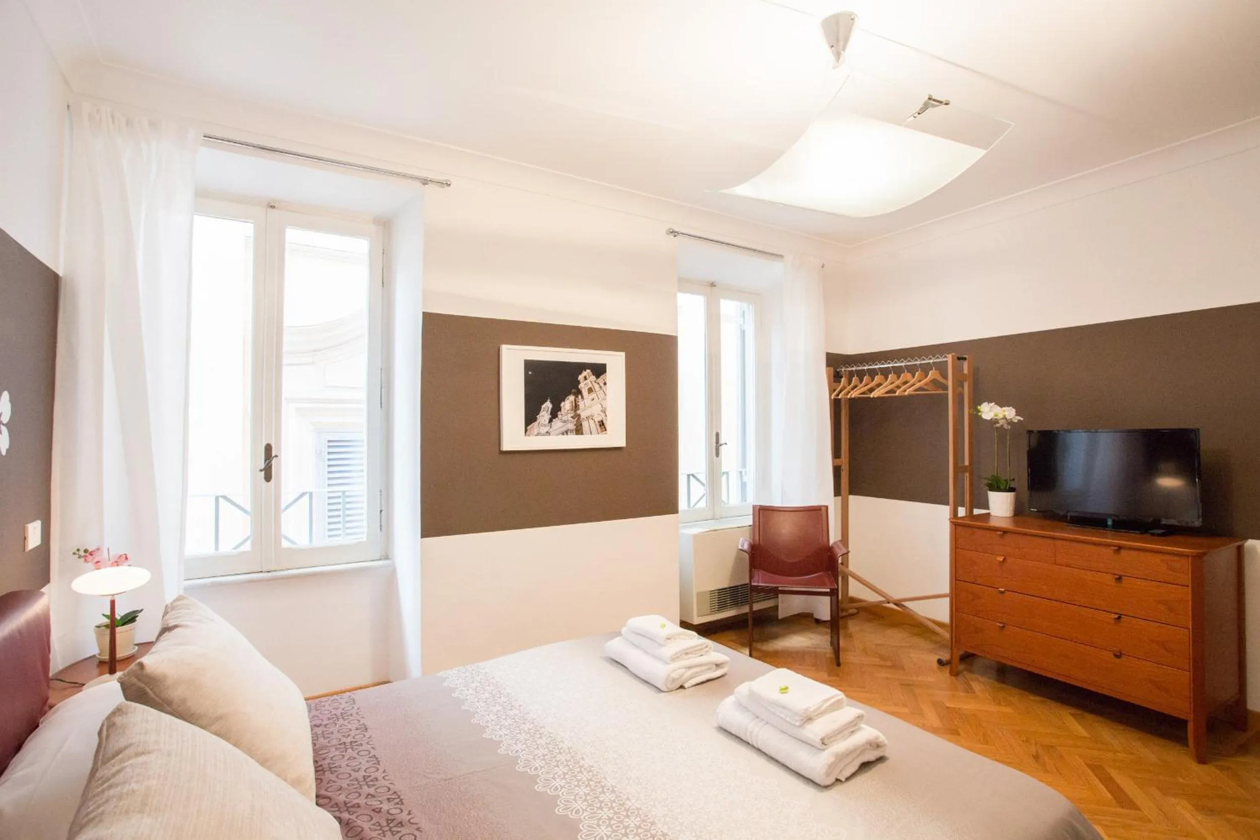 Bedroom, Bed in Polacchi 42 Apartment