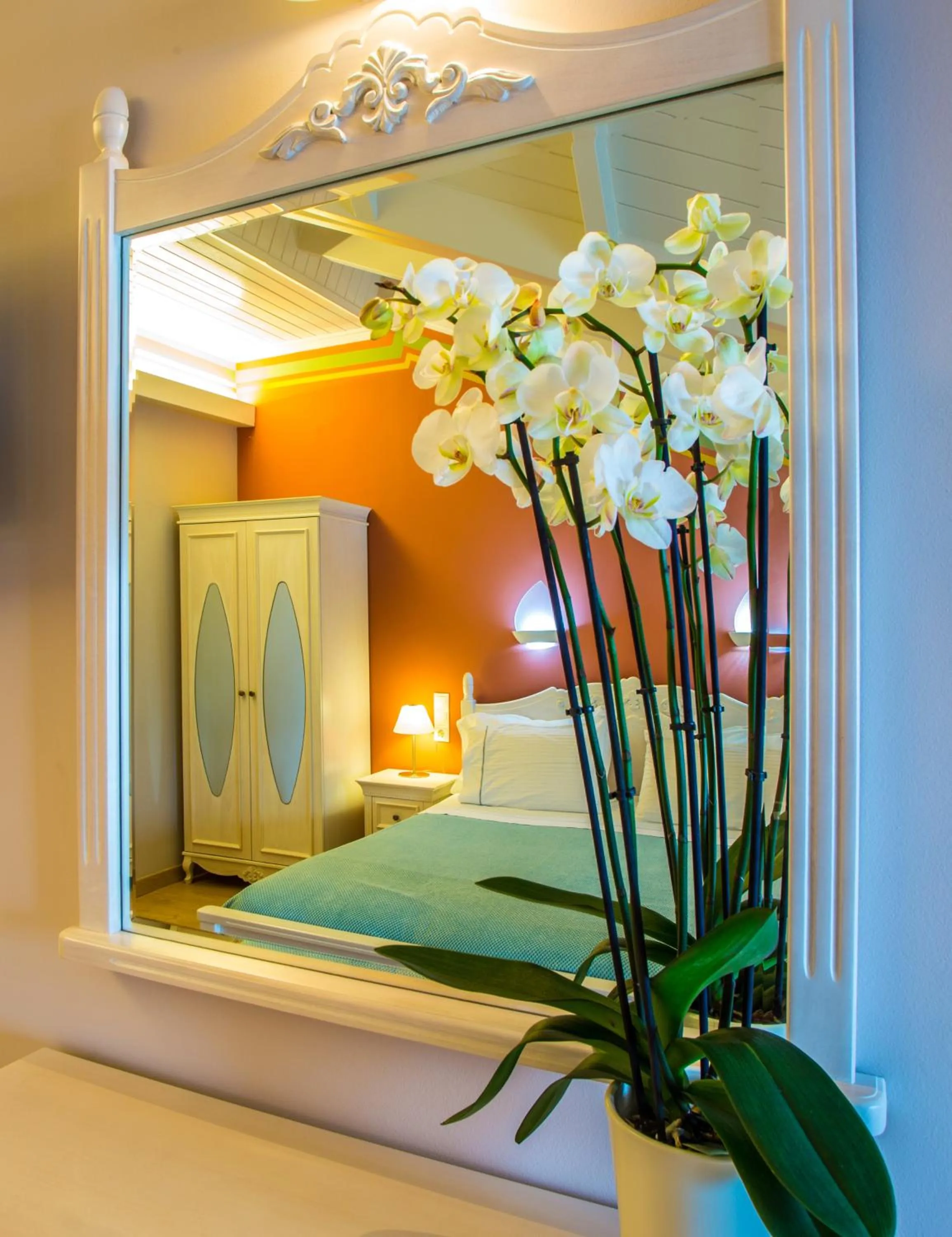 Bed in Hotel Maistrali