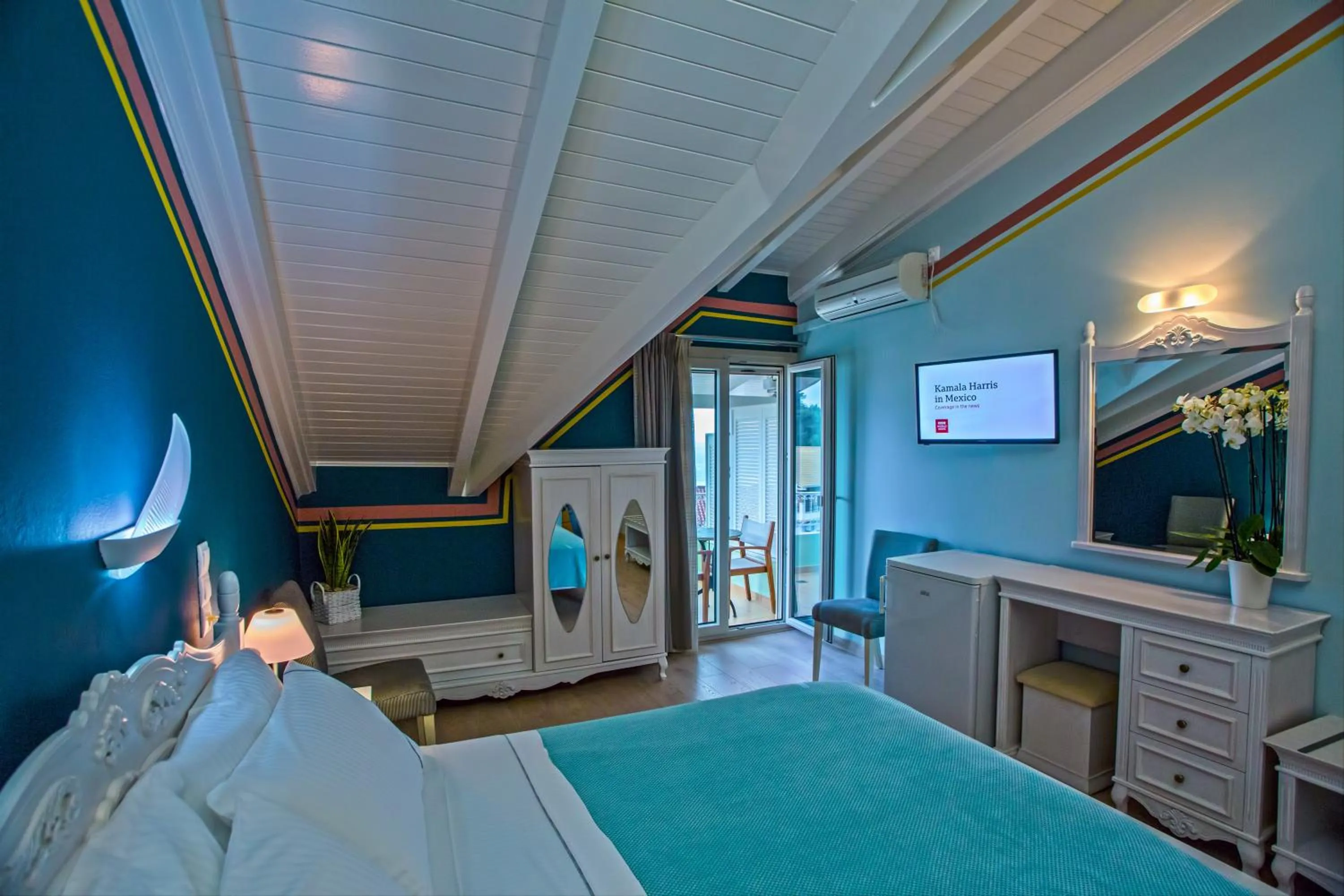 Bed in Hotel Maistrali