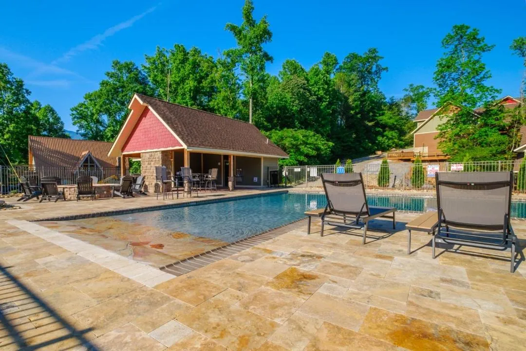 Swimming pool in Aqua Vitae