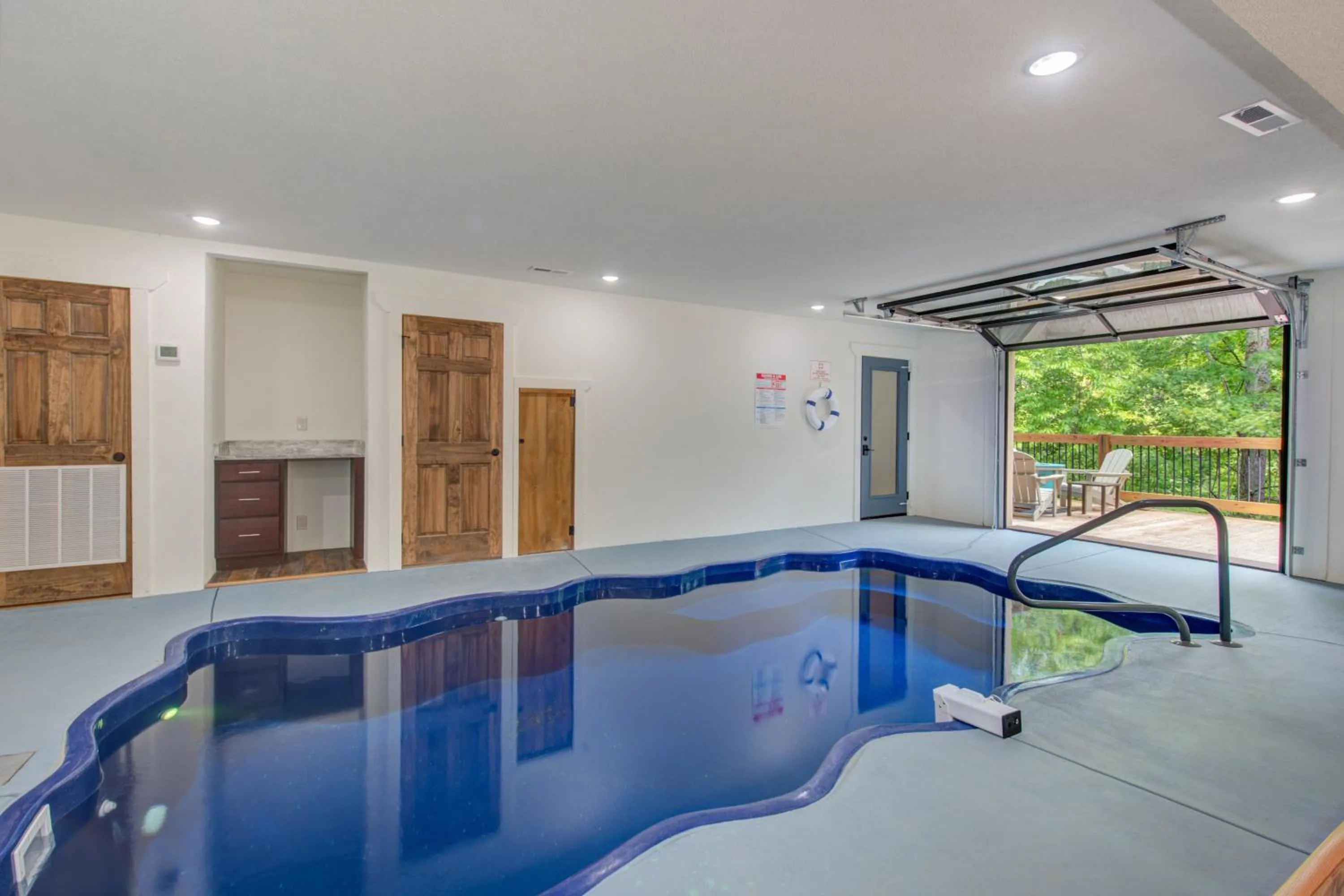 Swimming pool in Aqua Vitae