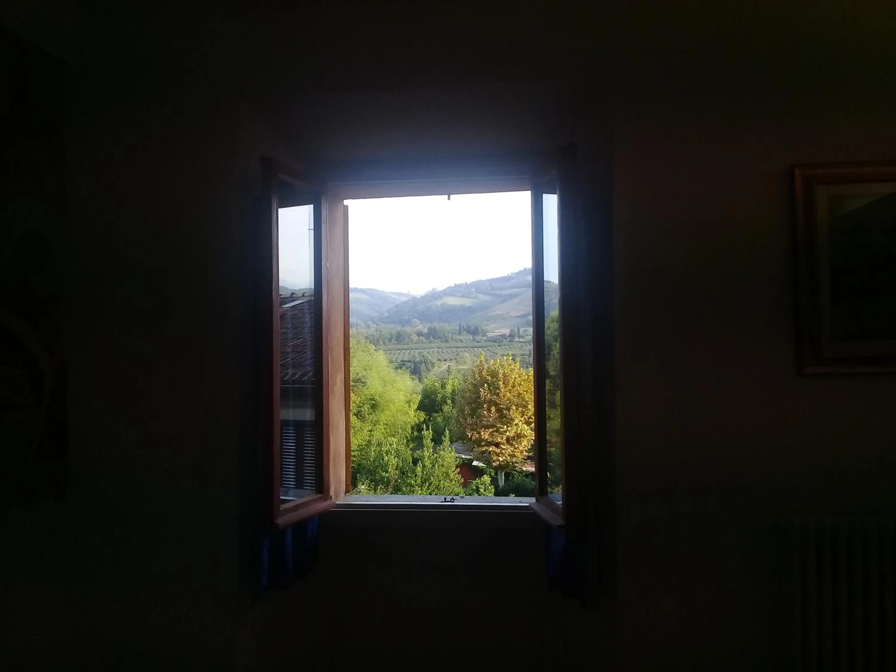 Mountain view in B&B Il Conventino
