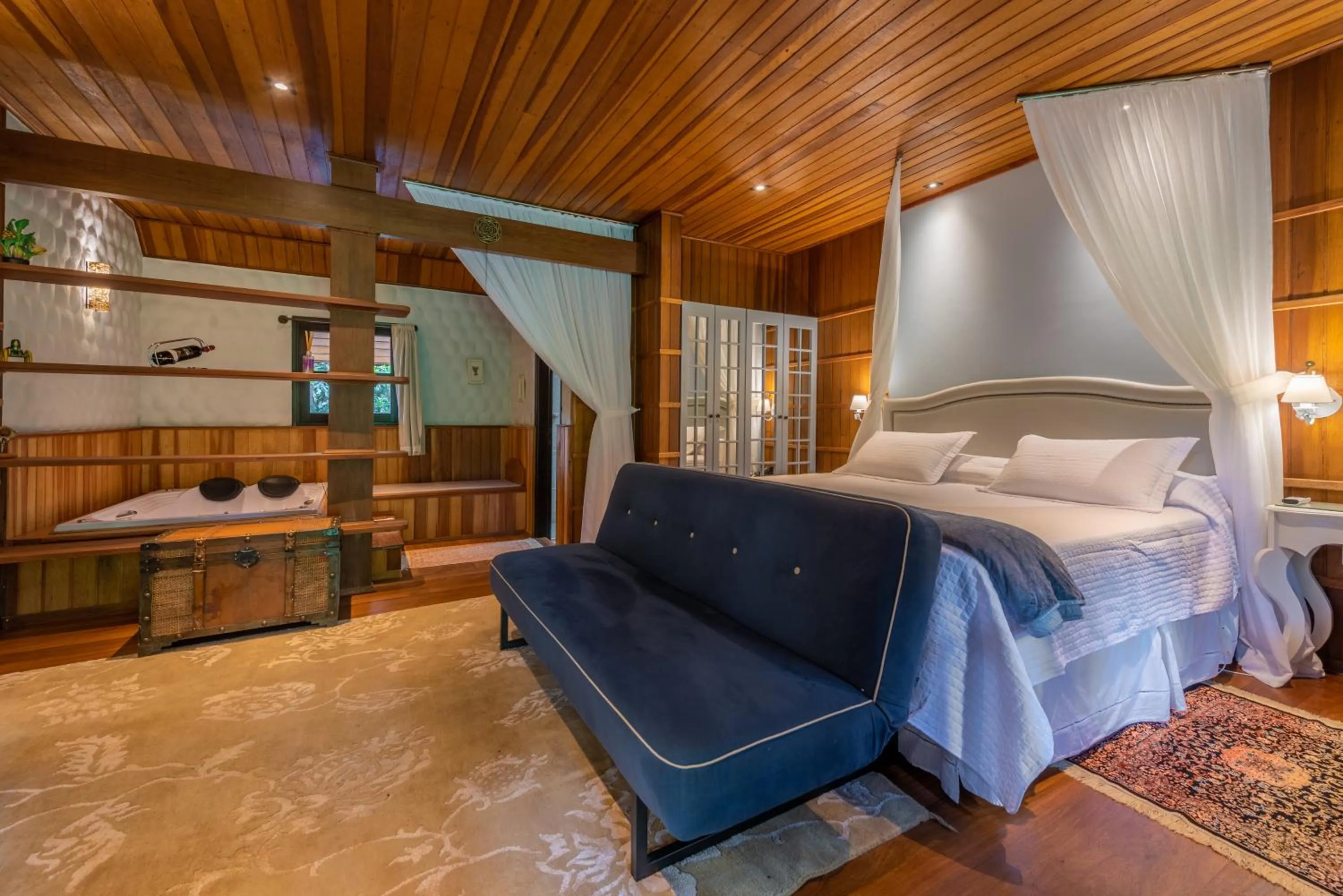 Bedroom, Bed in Pousada & Spa Cantos e Contos