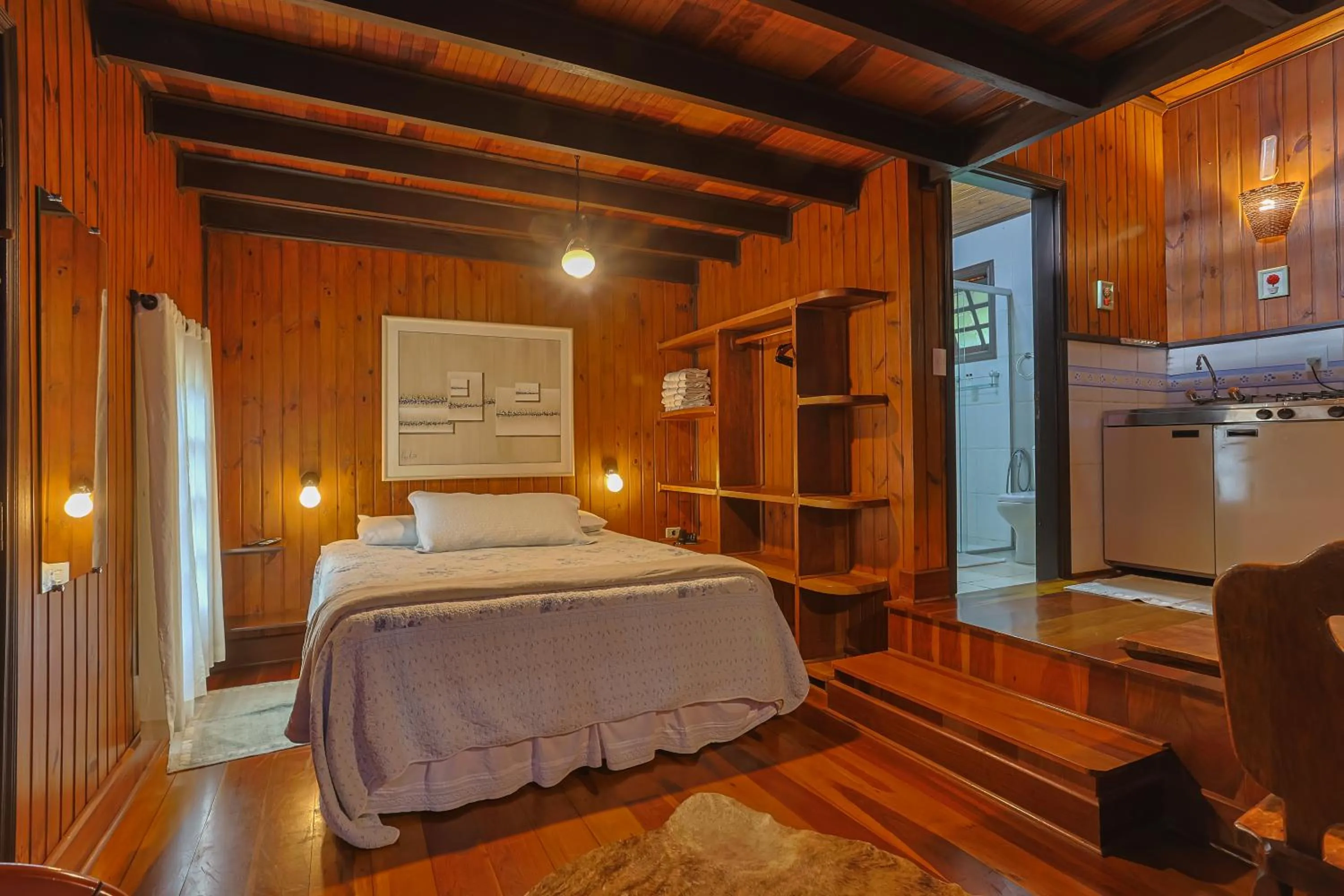 Bedroom, Bed in Pousada & Spa Cantos e Contos