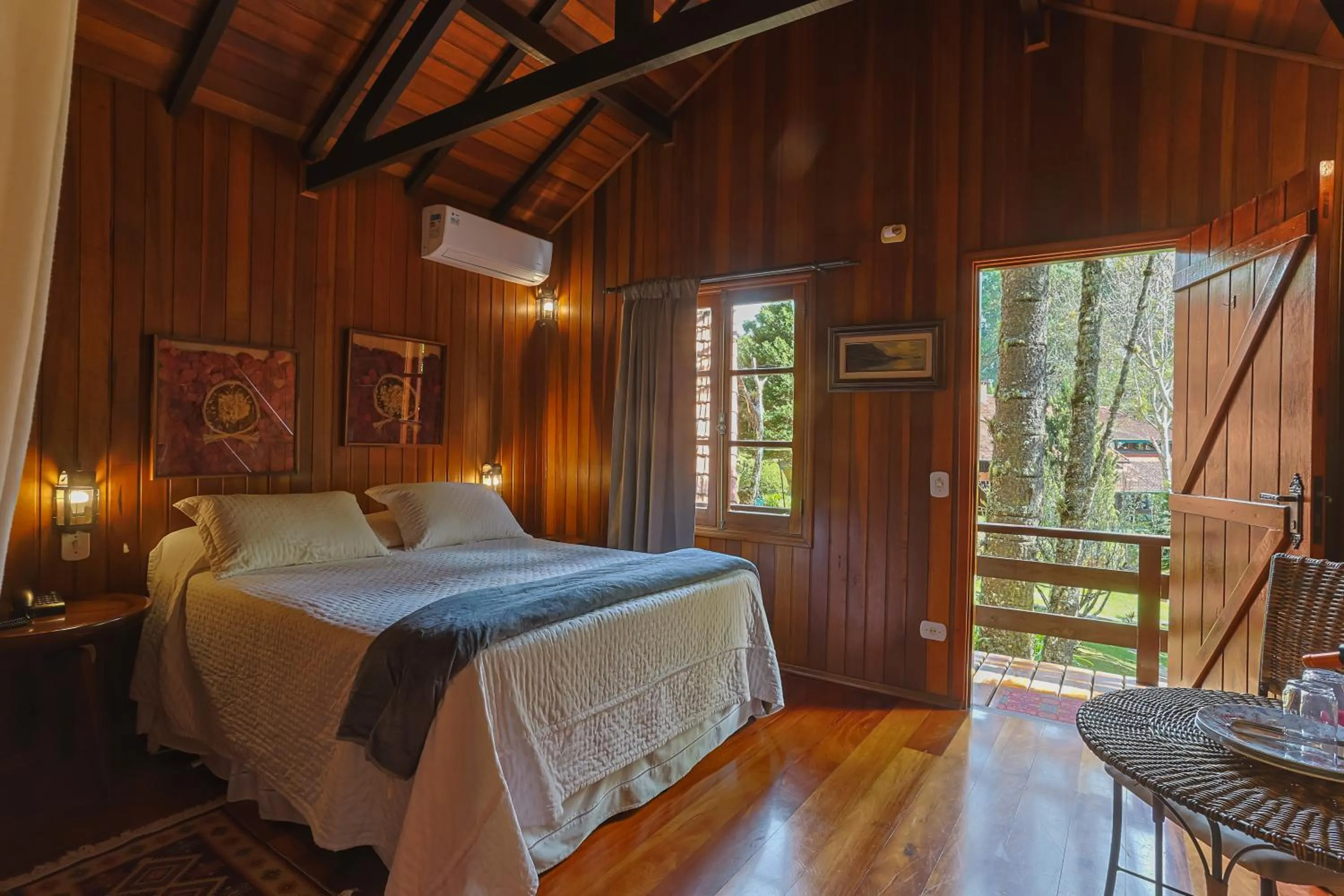 Bedroom, Bed in Pousada & Spa Cantos e Contos