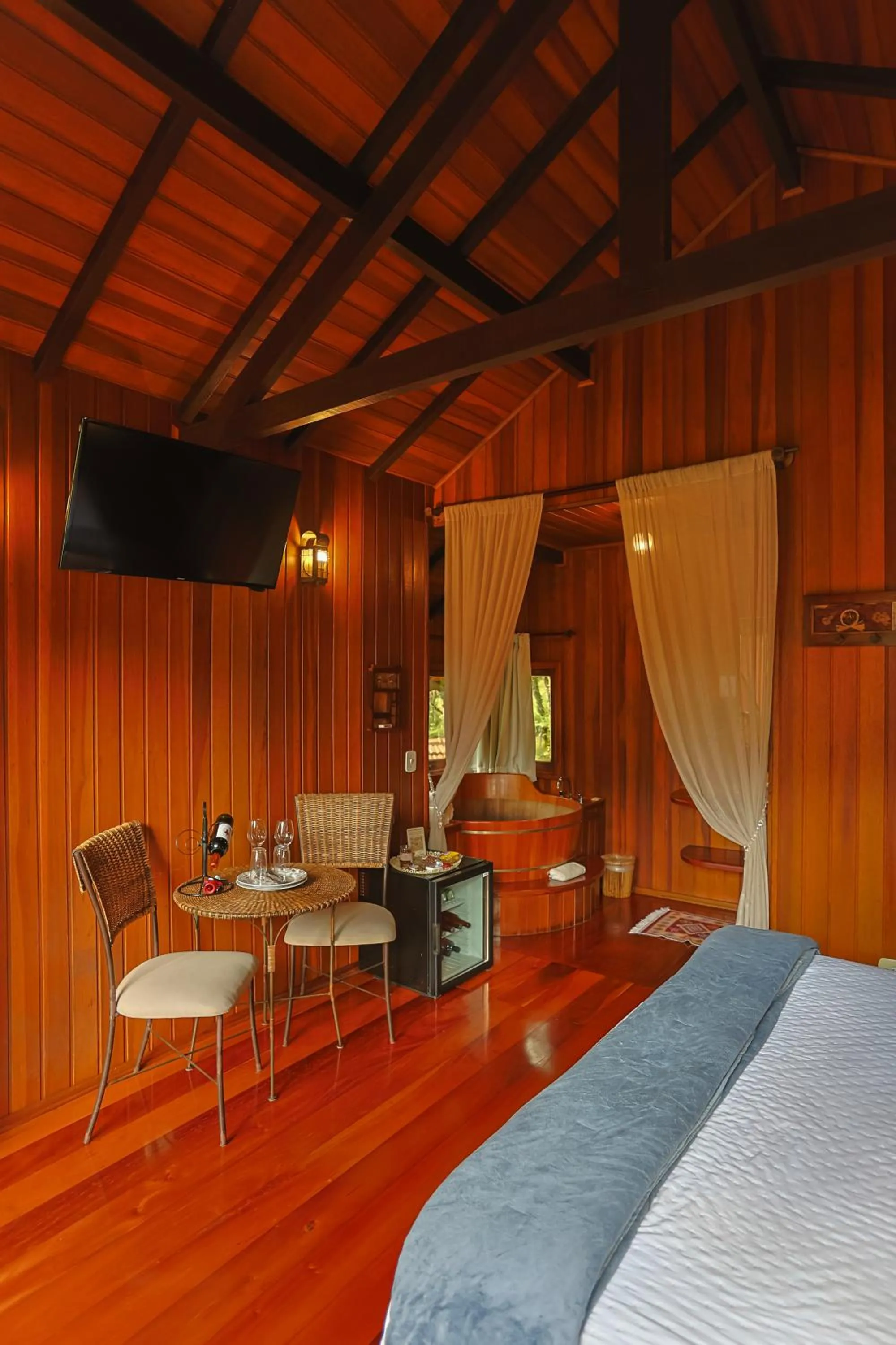 Bedroom, Bed in Pousada & Spa Cantos e Contos