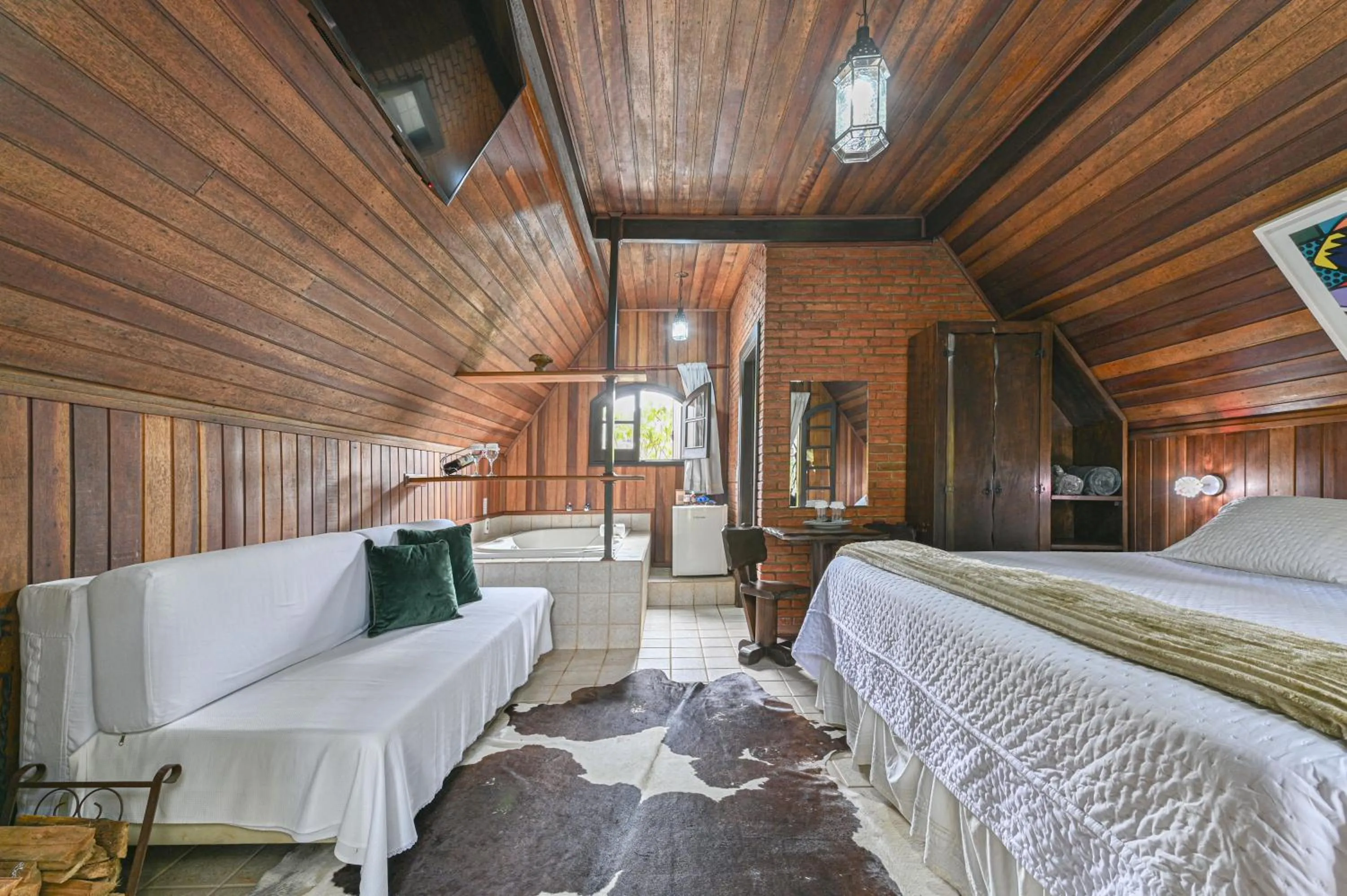 Photo of the whole room, Bed in Pousada & Spa Cantos e Contos