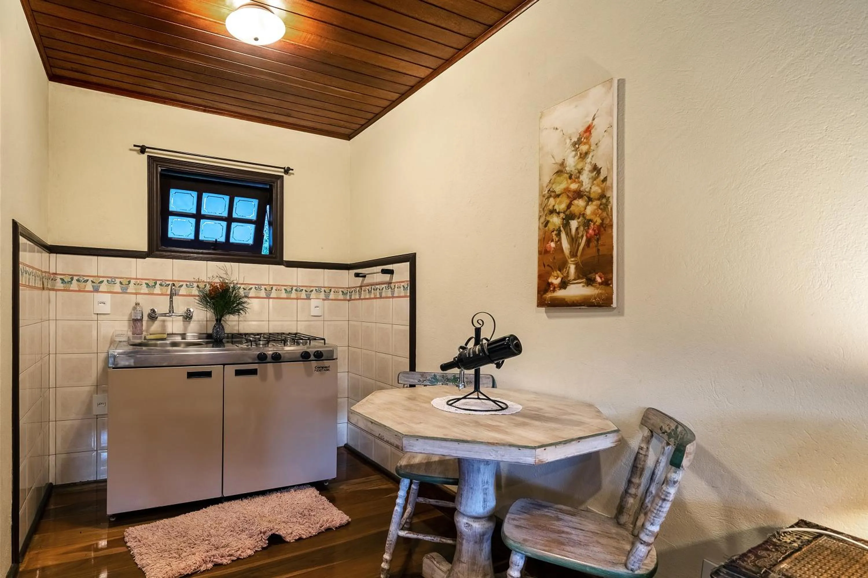 Kitchen or kitchenette in Pousada & Spa Cantos e Contos