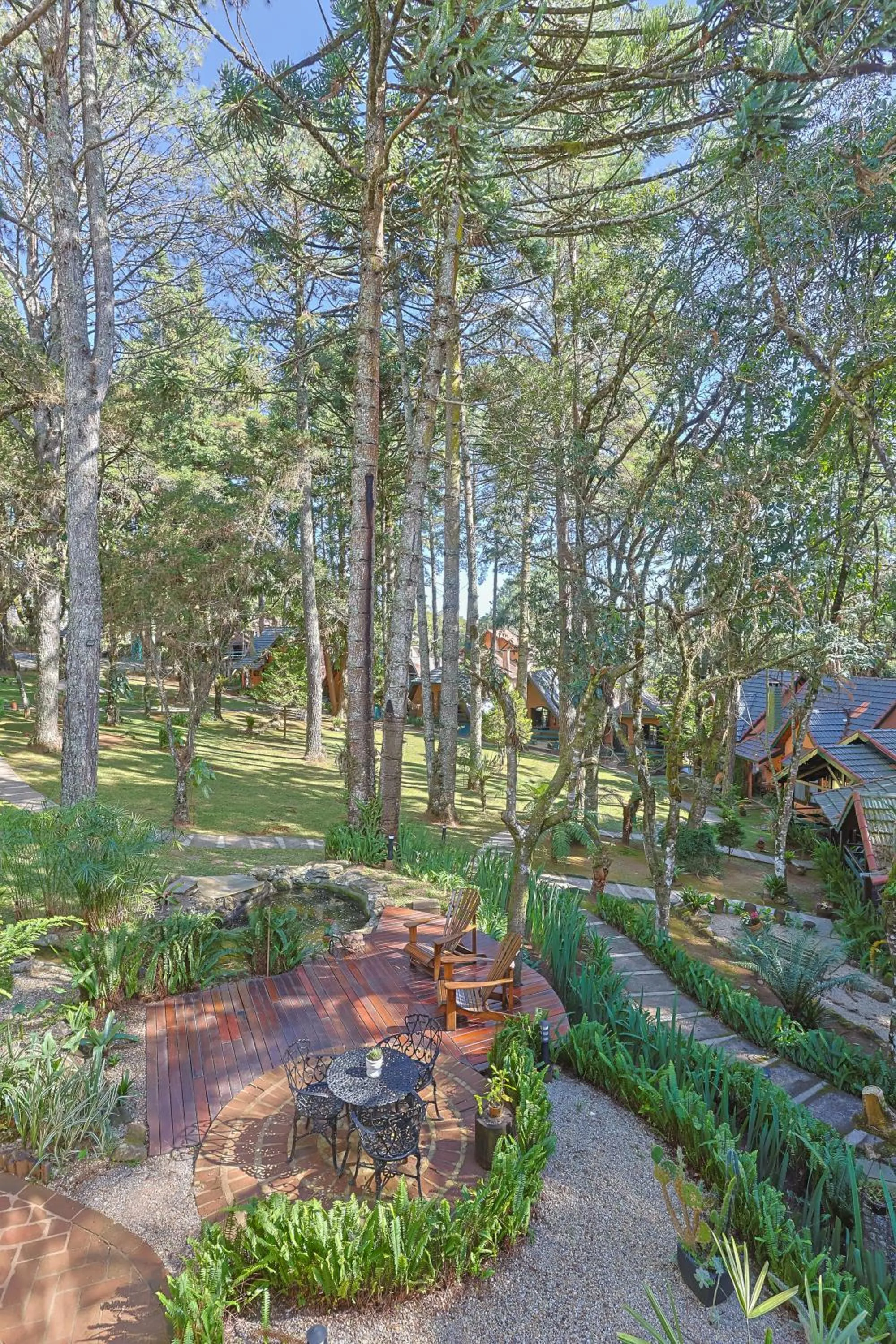 Garden view in Pousada & Spa Cantos e Contos