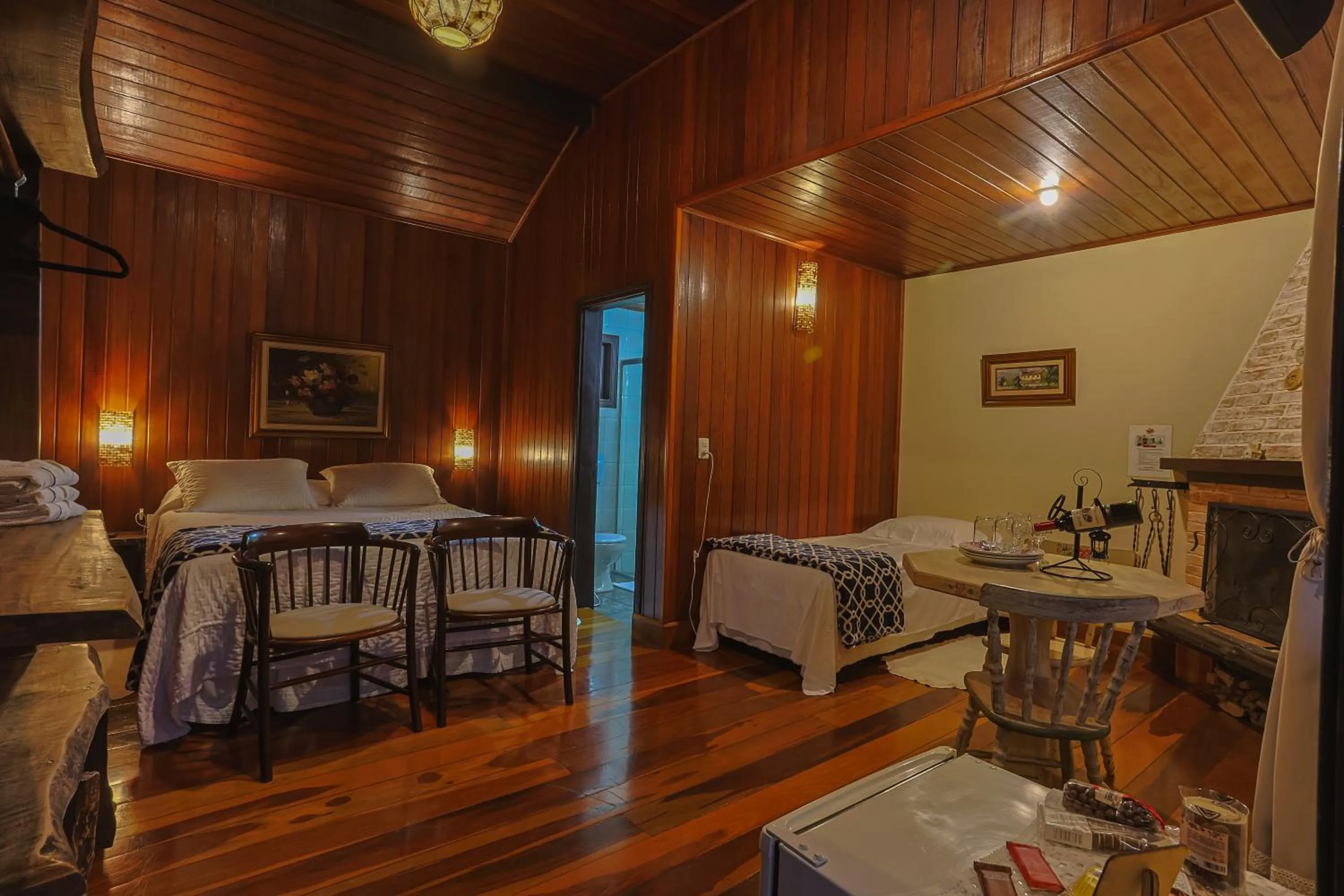 Bedroom, Bed in Pousada & Spa Cantos e Contos