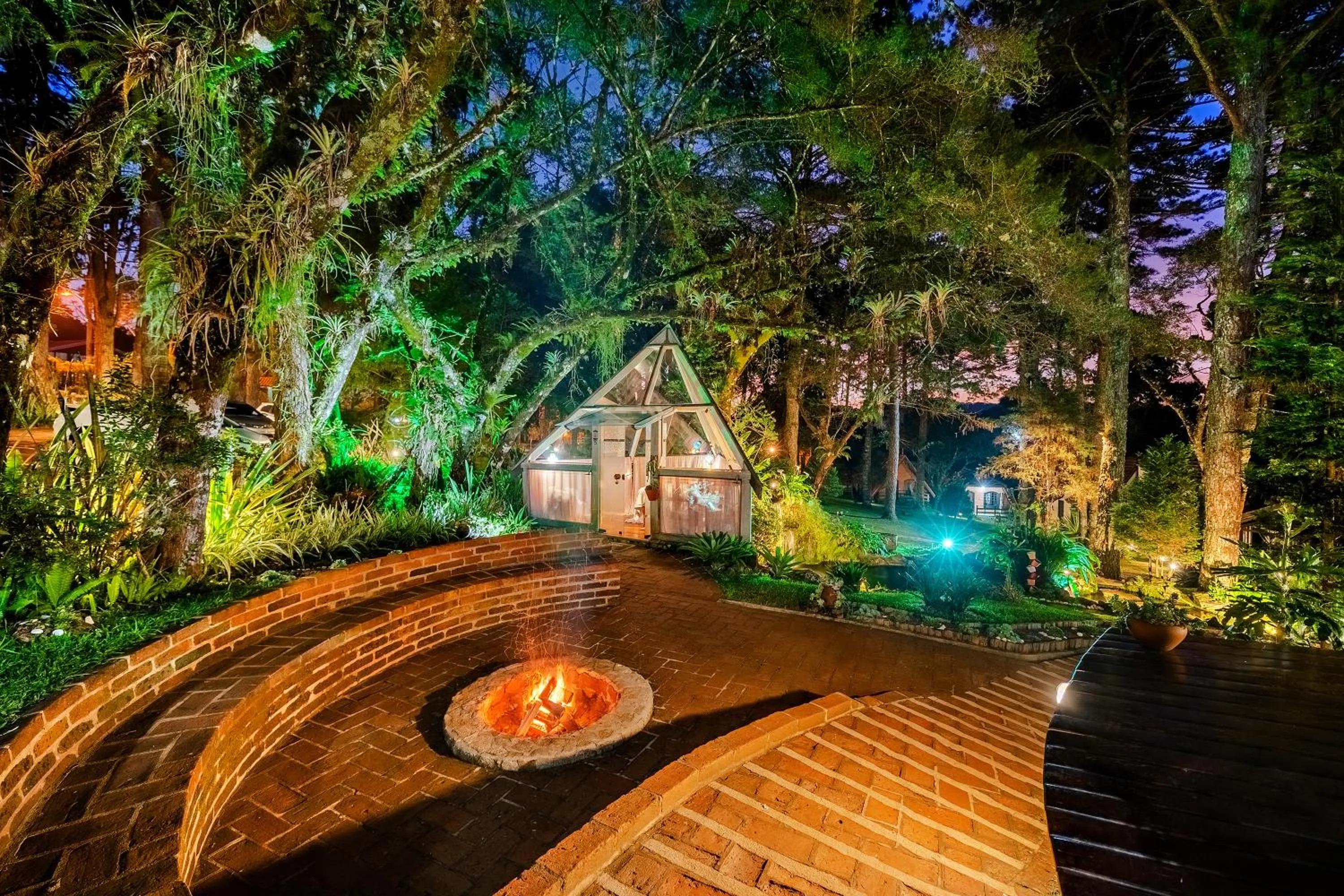 Garden view in Pousada & Spa Cantos e Contos