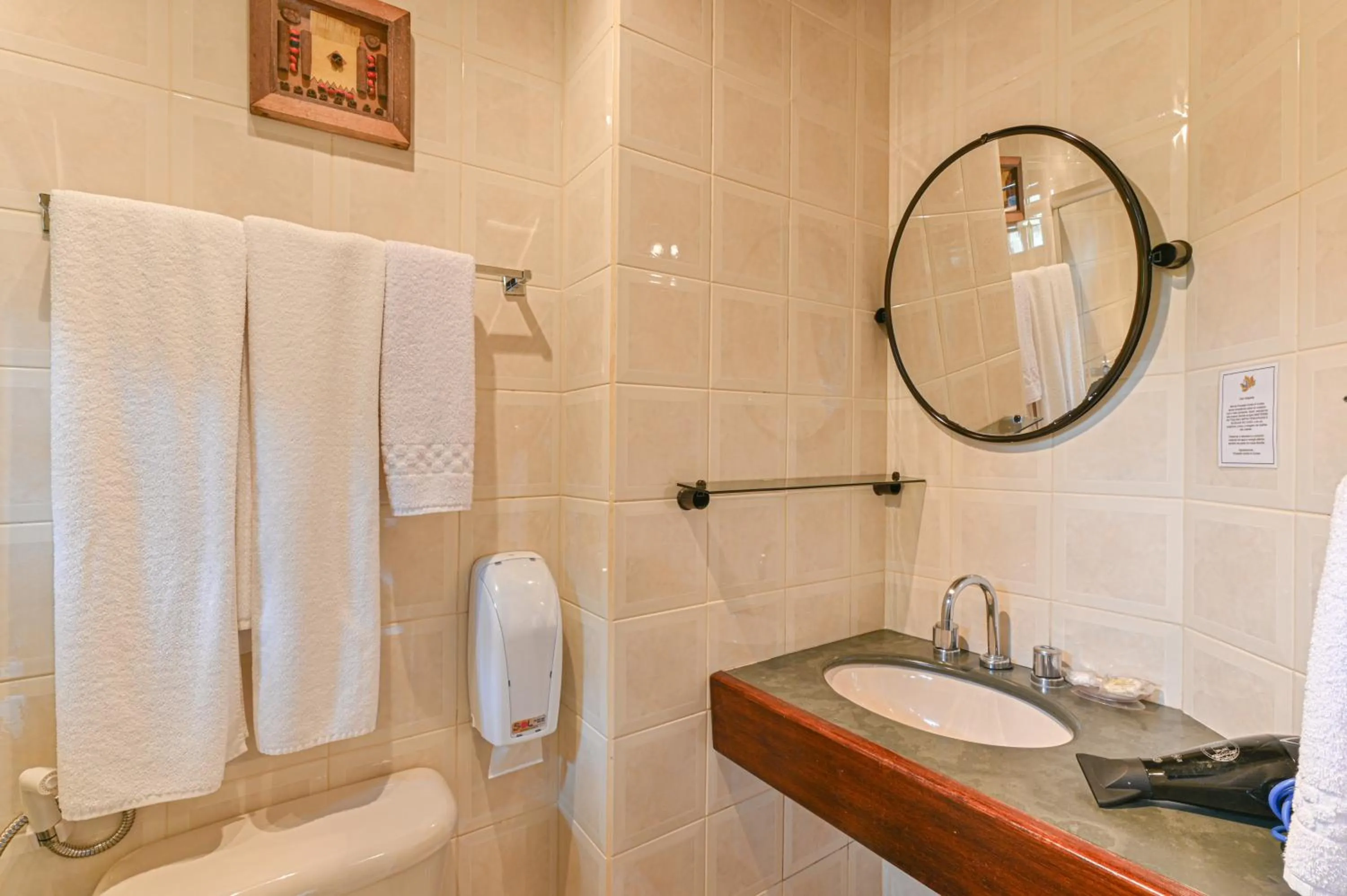 Bathroom in Pousada & Spa Cantos e Contos