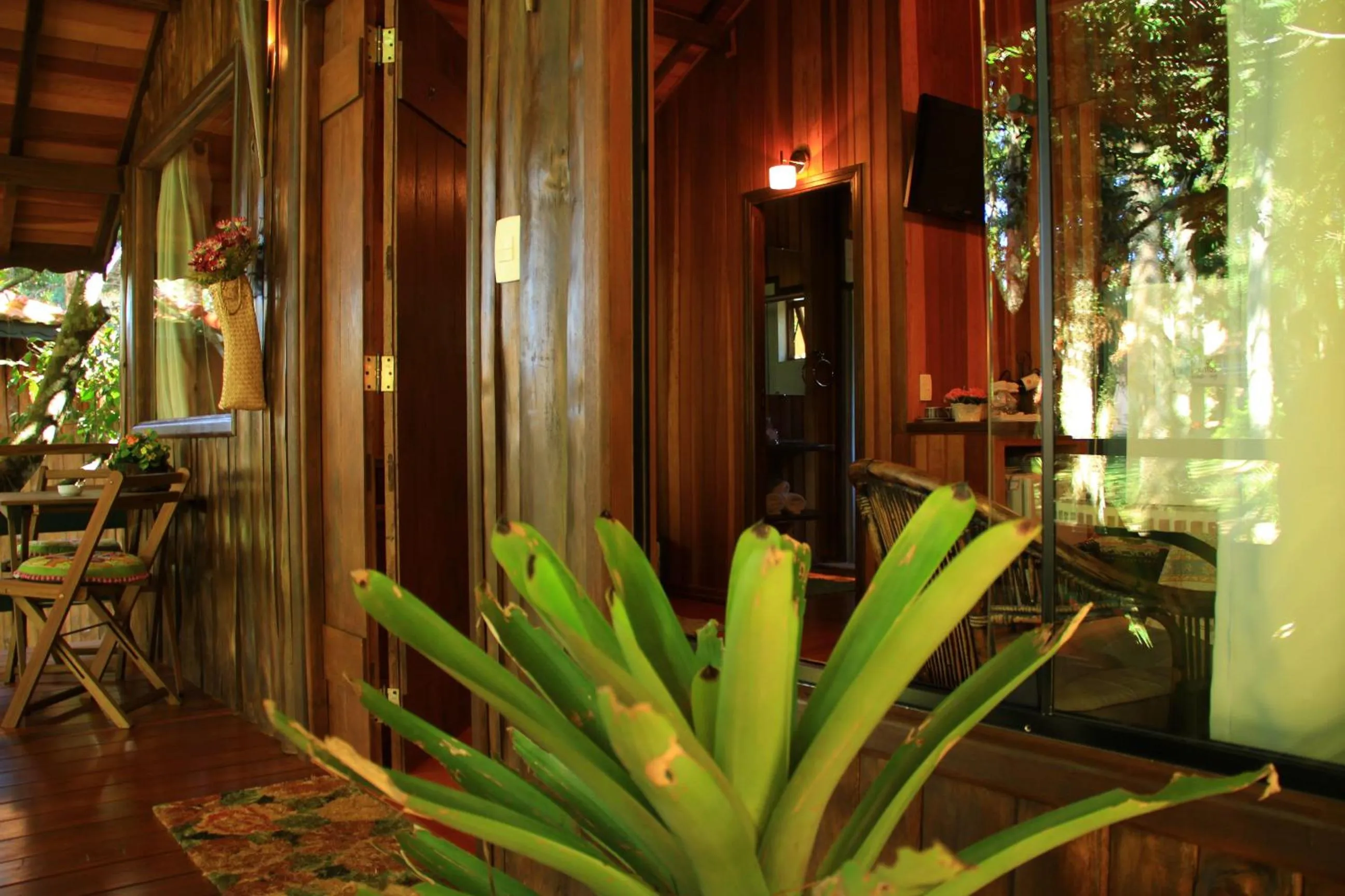 Patio in Pousada & Spa Cantos e Contos