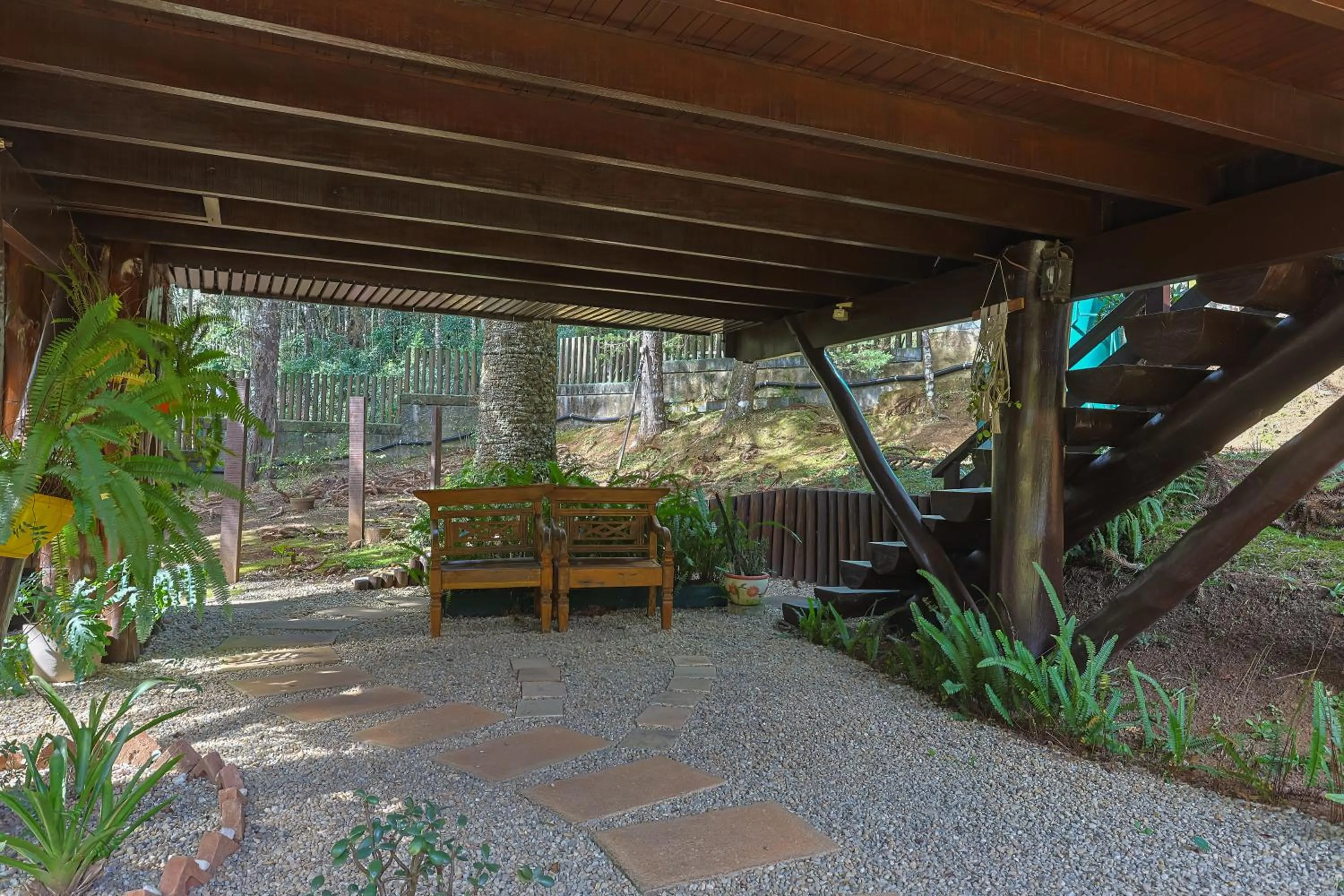 Garden view in Pousada & Spa Cantos e Contos