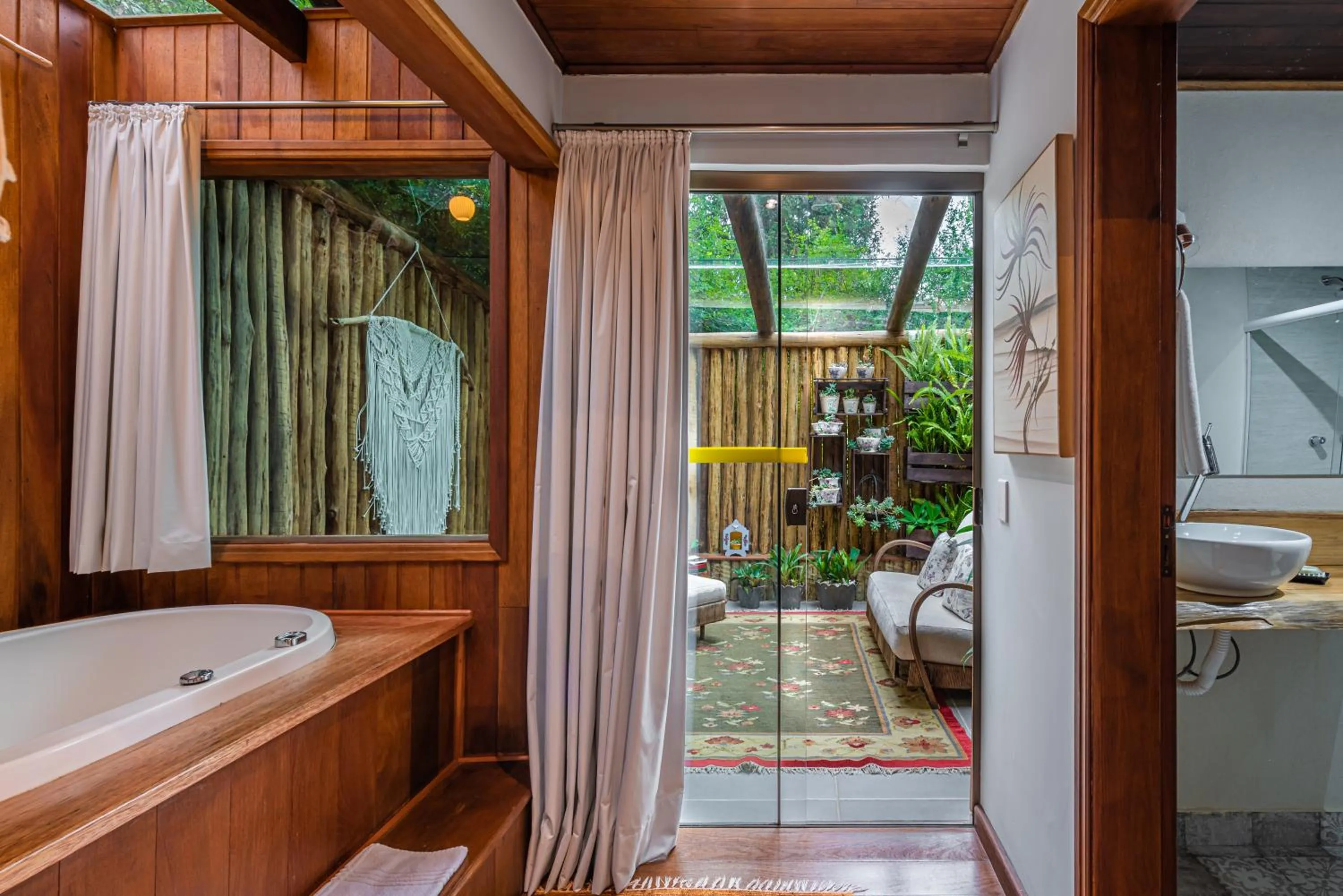 Bedroom in Pousada & Spa Cantos e Contos