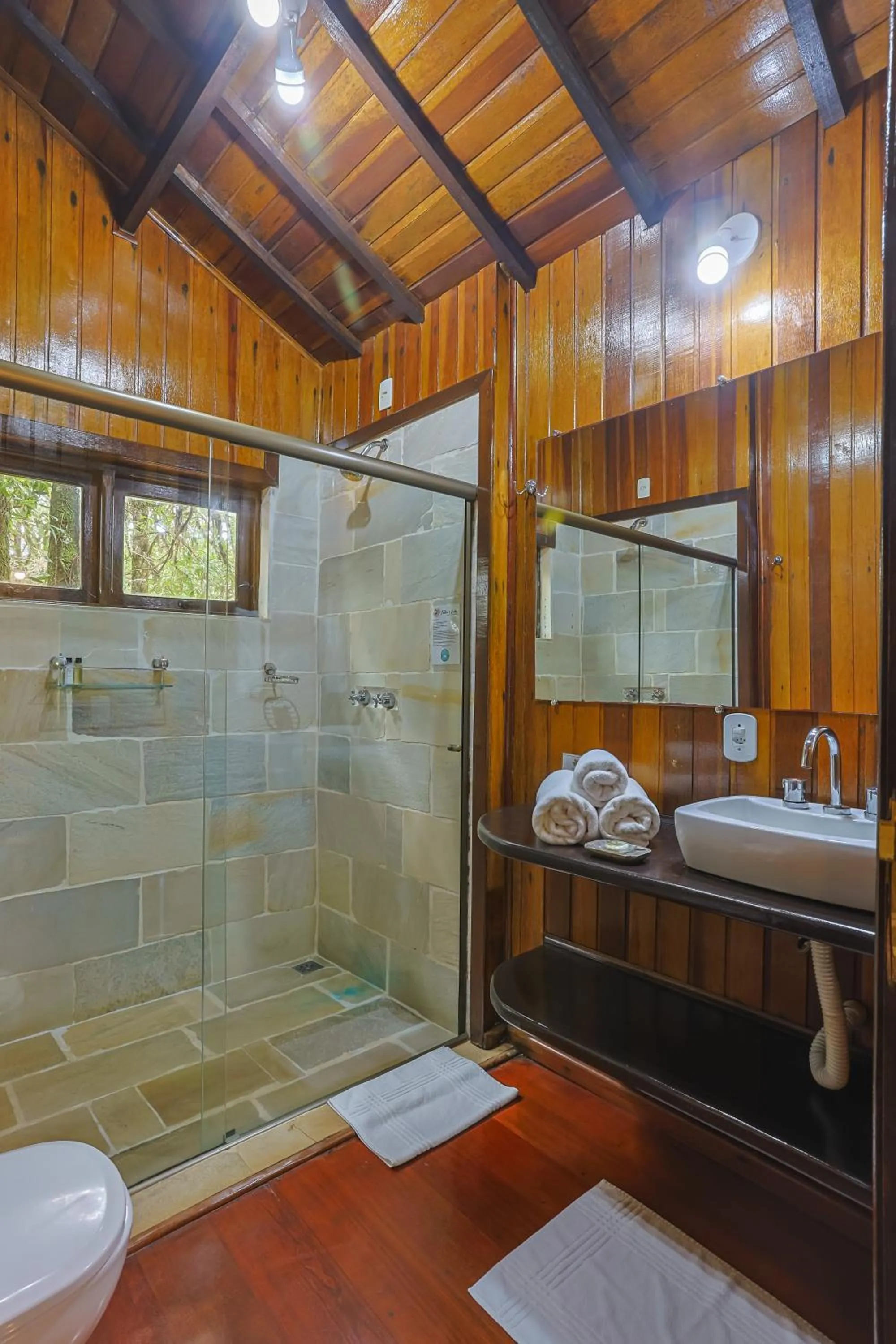 Bathroom in Pousada & Spa Cantos e Contos