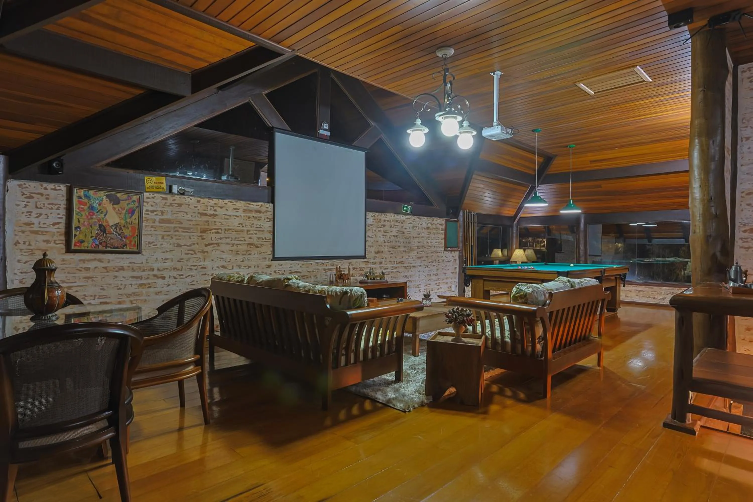 Living room in Pousada & Spa Cantos e Contos