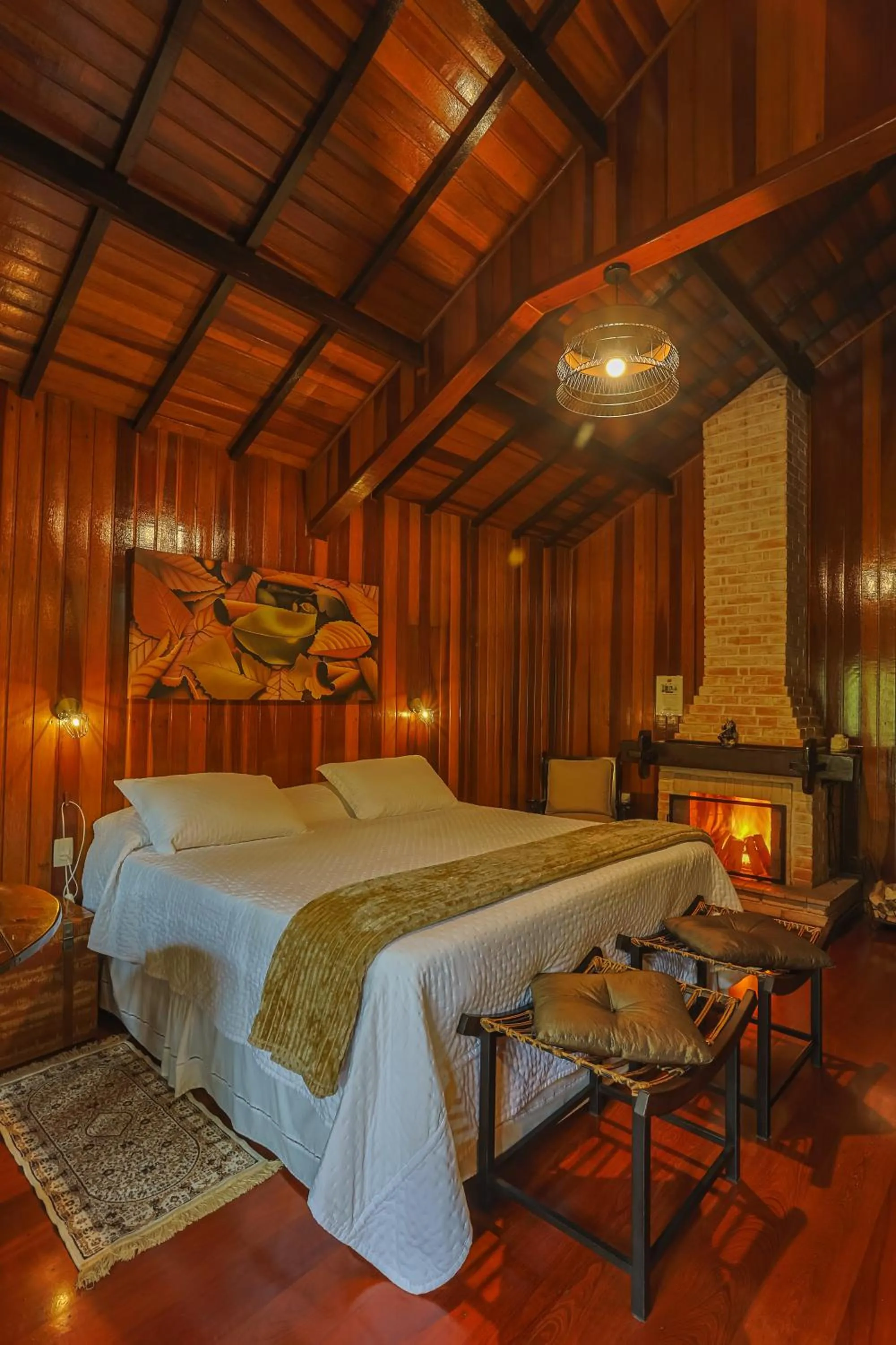 Bedroom, Bed in Pousada & Spa Cantos e Contos