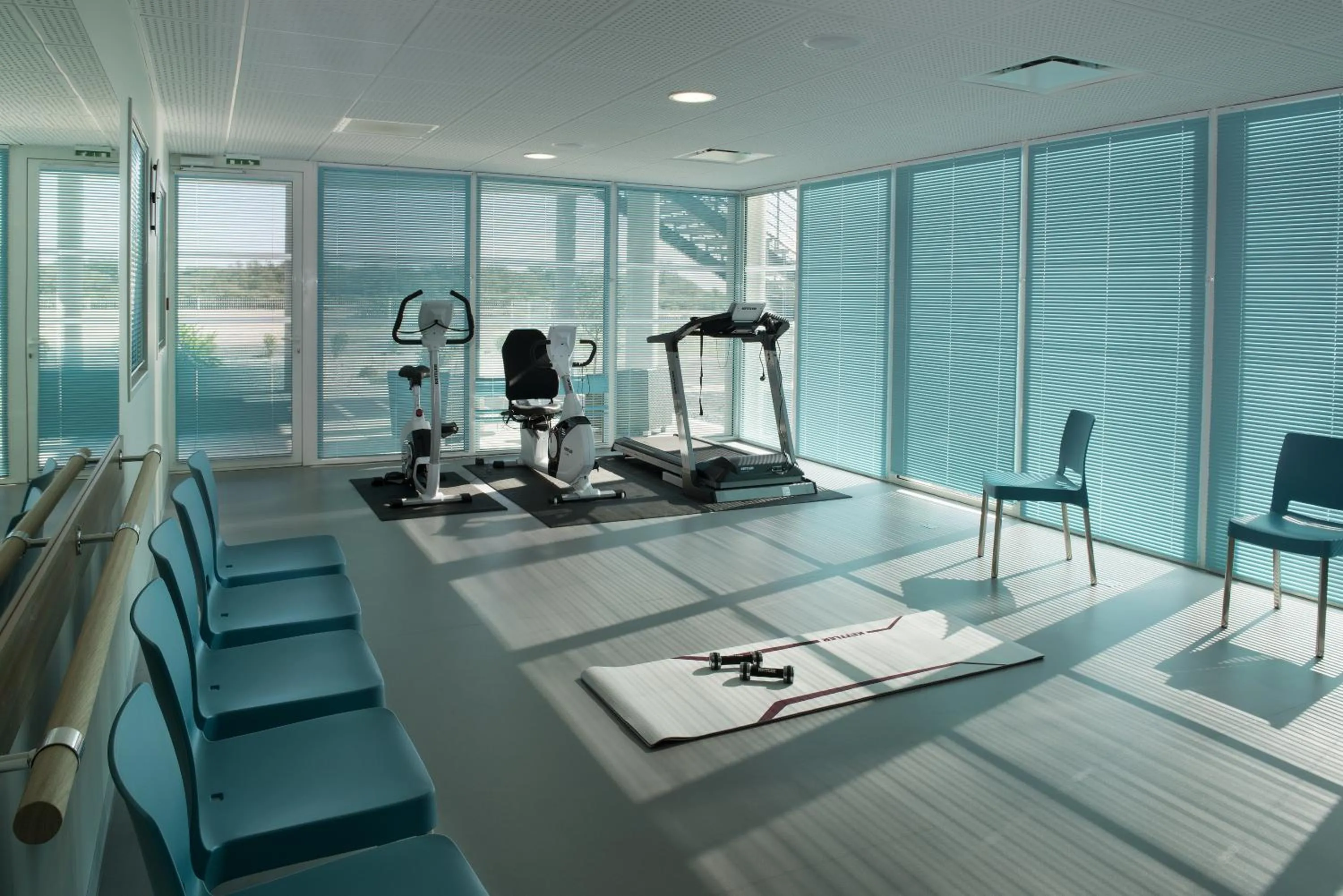 Fitness centre/facilities in Domitys Les Dunes D'argent