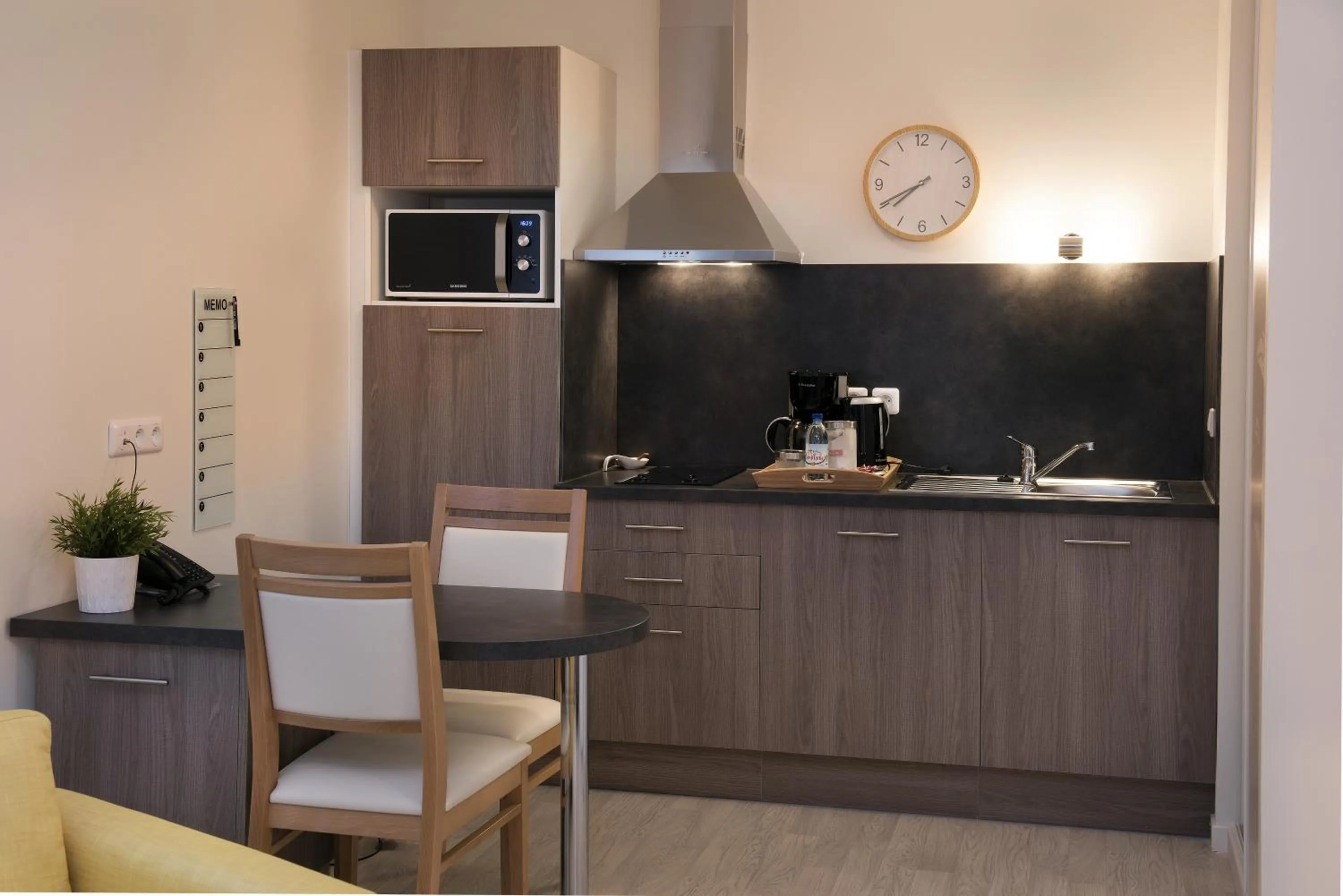 Kitchen or kitchenette in Domitys Les Dunes D'argent