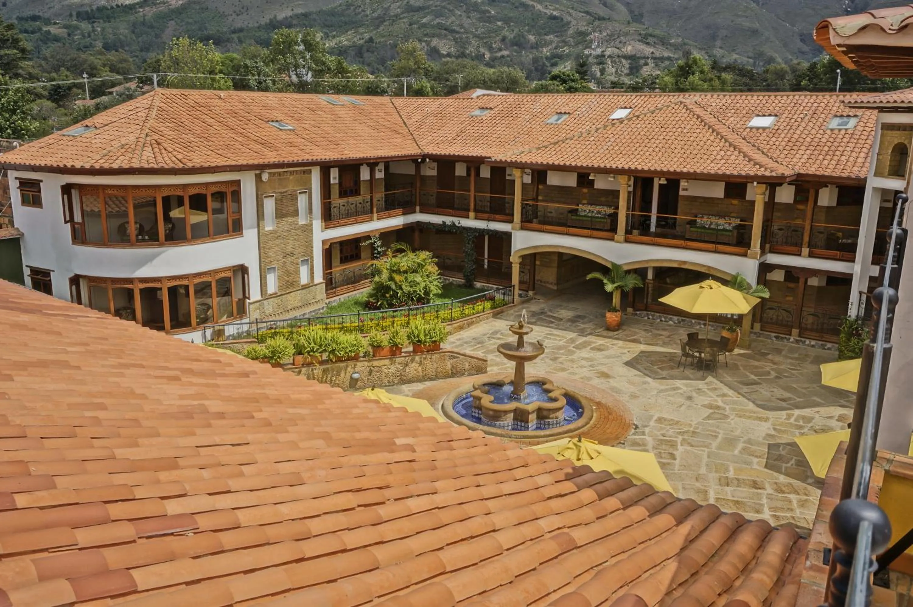 Breakfast in Hotel Campanario de la Villa