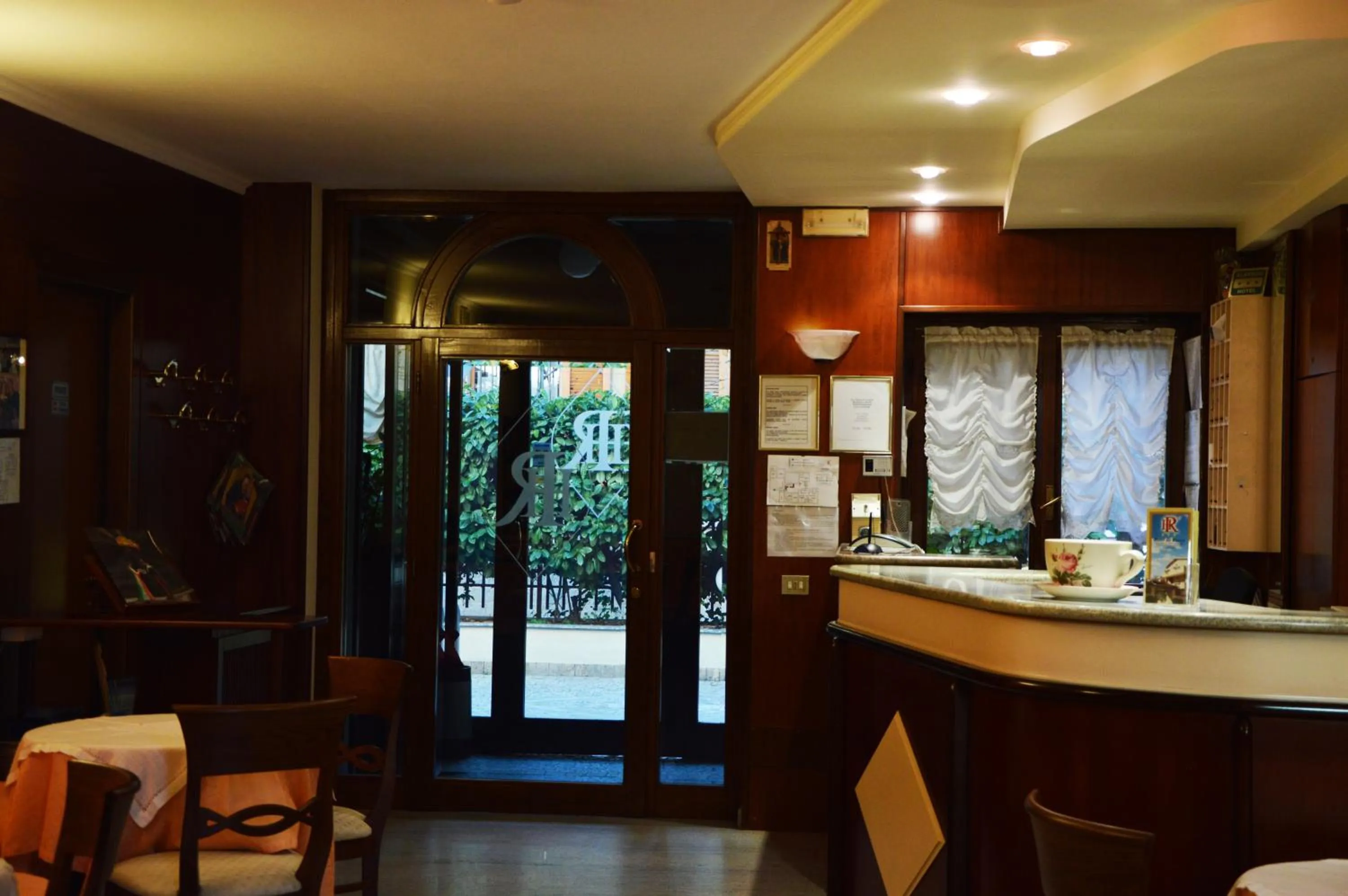 Decorative detail in Hotel Rocco