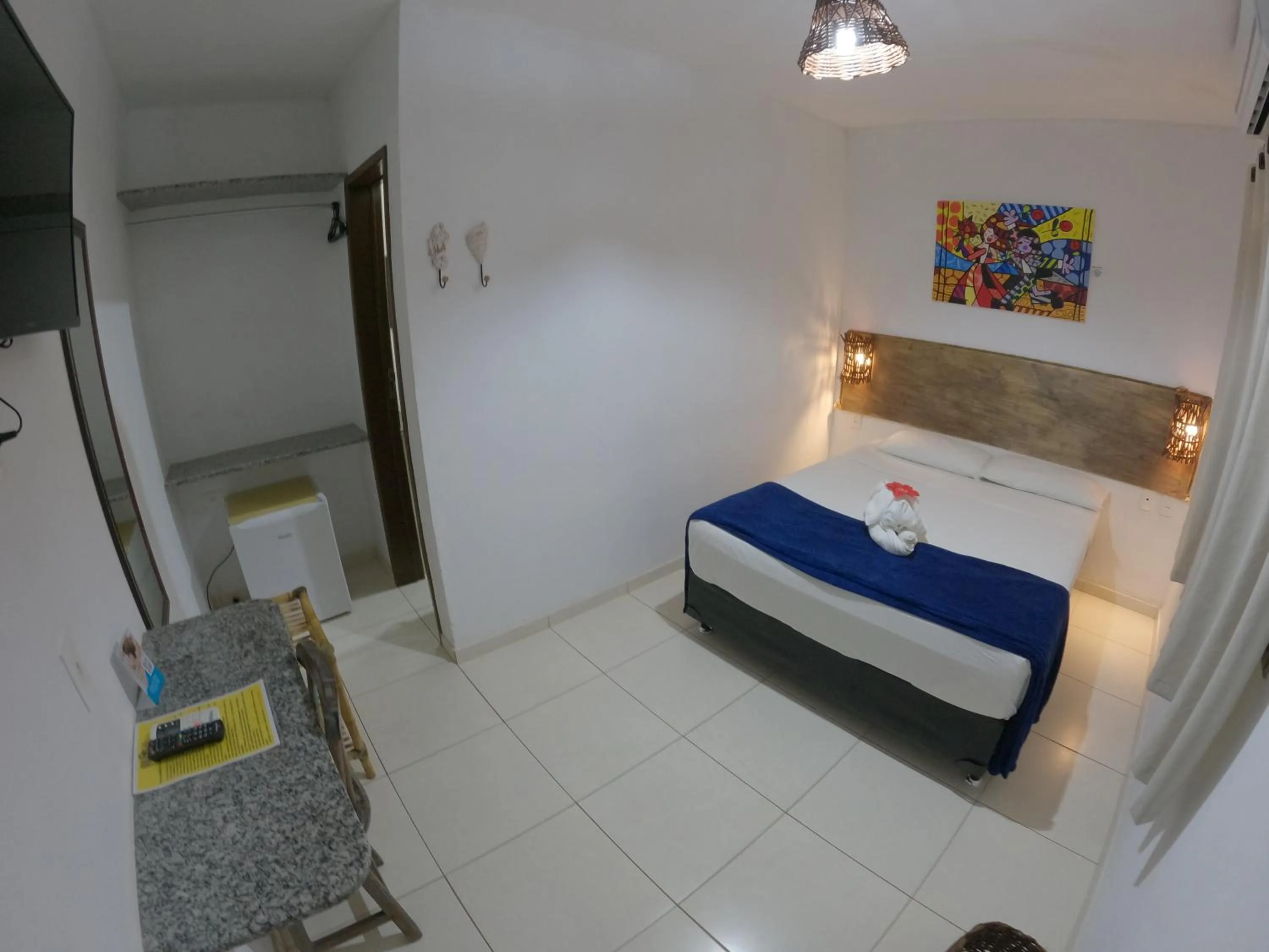 Bed in Pousada Uba-Rio Porto de Galinhas